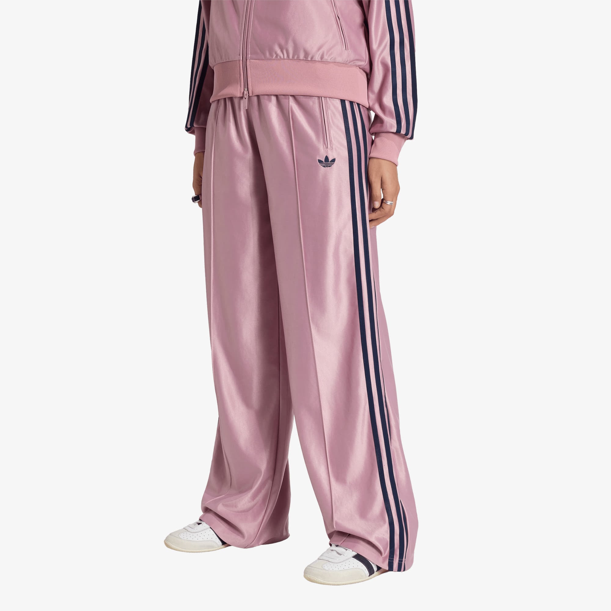 Панталони adidas Metallic Firebird Loose Track Pant Magic Mauve/ Night Indigo L
