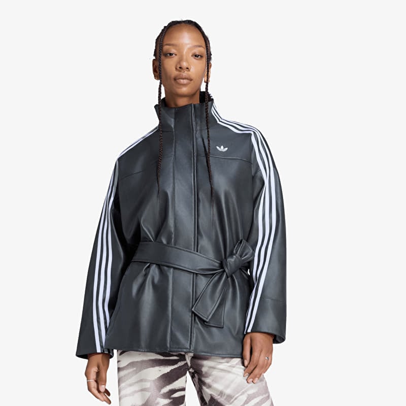 Bomber adidas Adilenium Season 6 Pleather Jacket Black