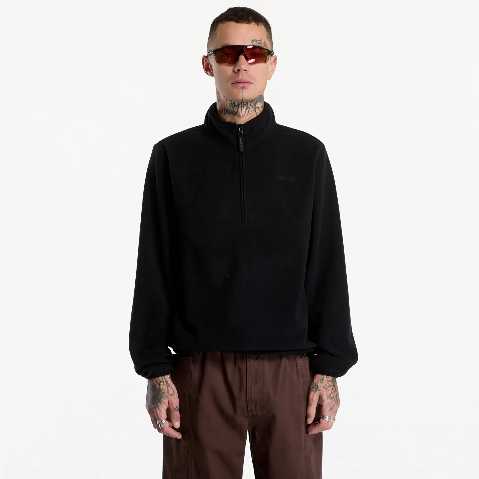 Мужские худи Gramicci Thermal Fleece Pullover Black