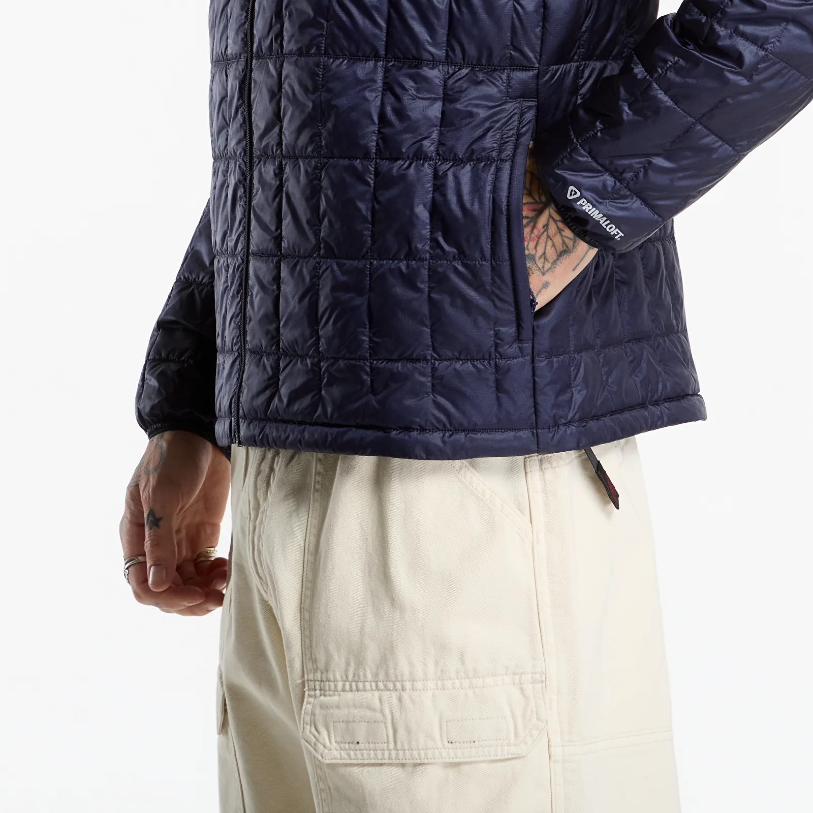 Men's windbreakers Gramicci G-ZERO PRIMALOFT® Jacket Indigo