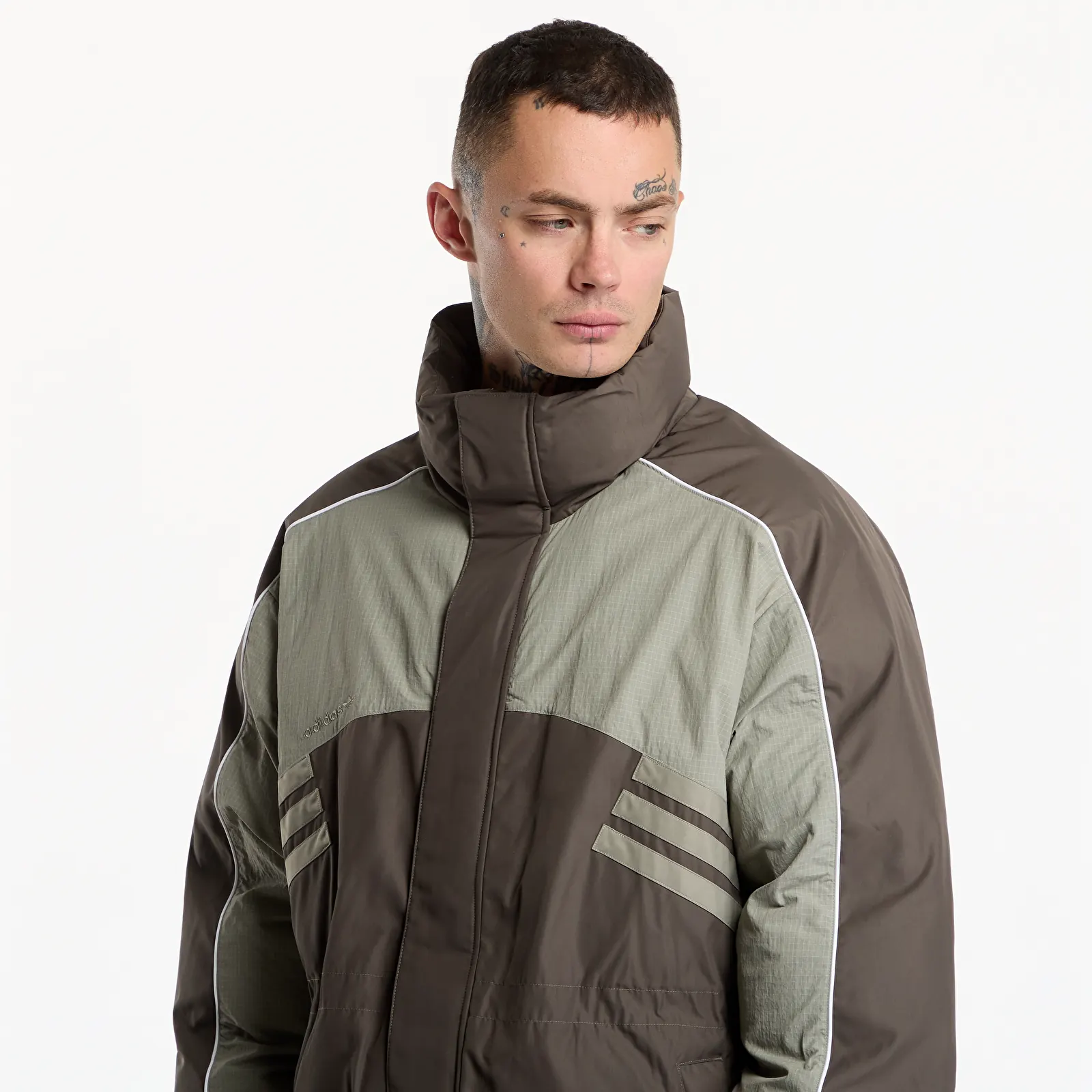Vestes en duvet homme adidas Oversized Cutline Jacket Branch