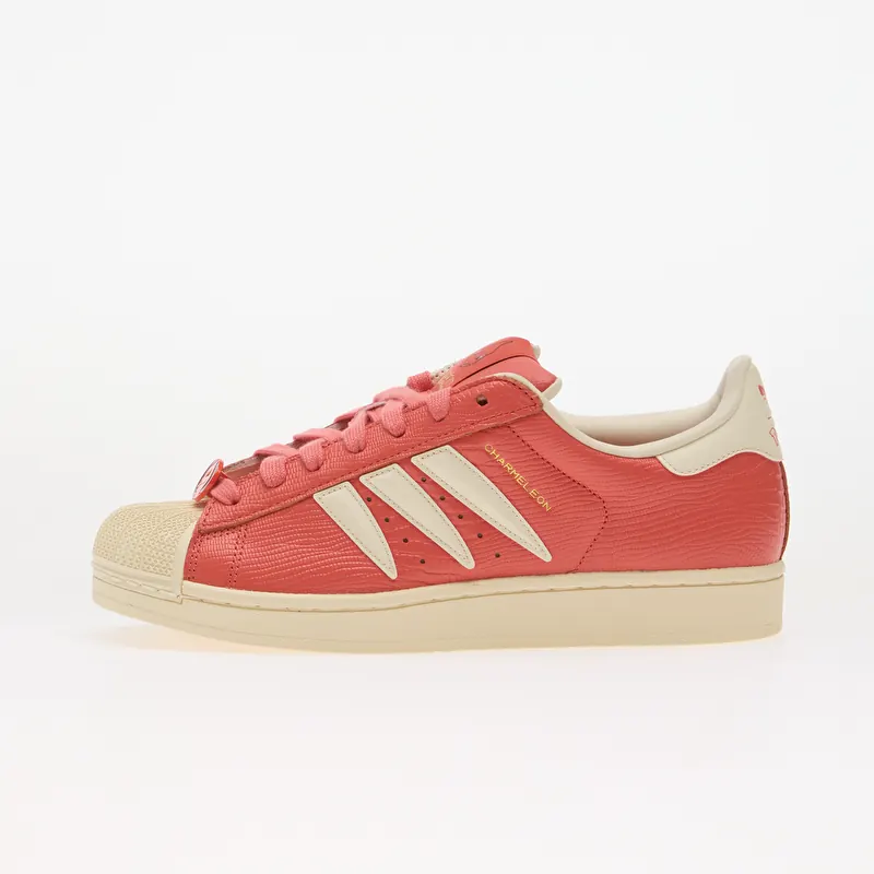 adidas x Pokemon Superstar II (Charmeleon) Preloved Scarlet/ Preloved Scarlet/ Cream White