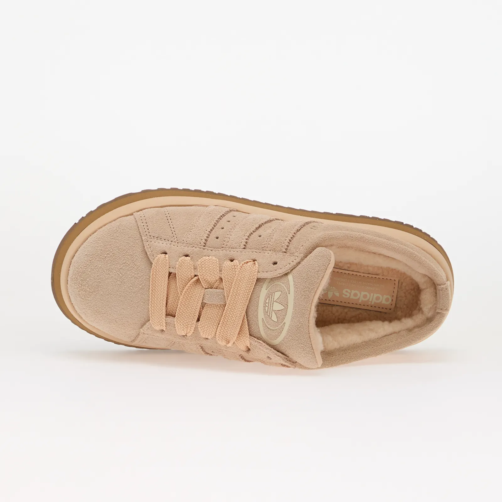 Women's sneakers and shoes adidas Campus 00s Winter Low Halo Blush/ Halo Blush/ Gum