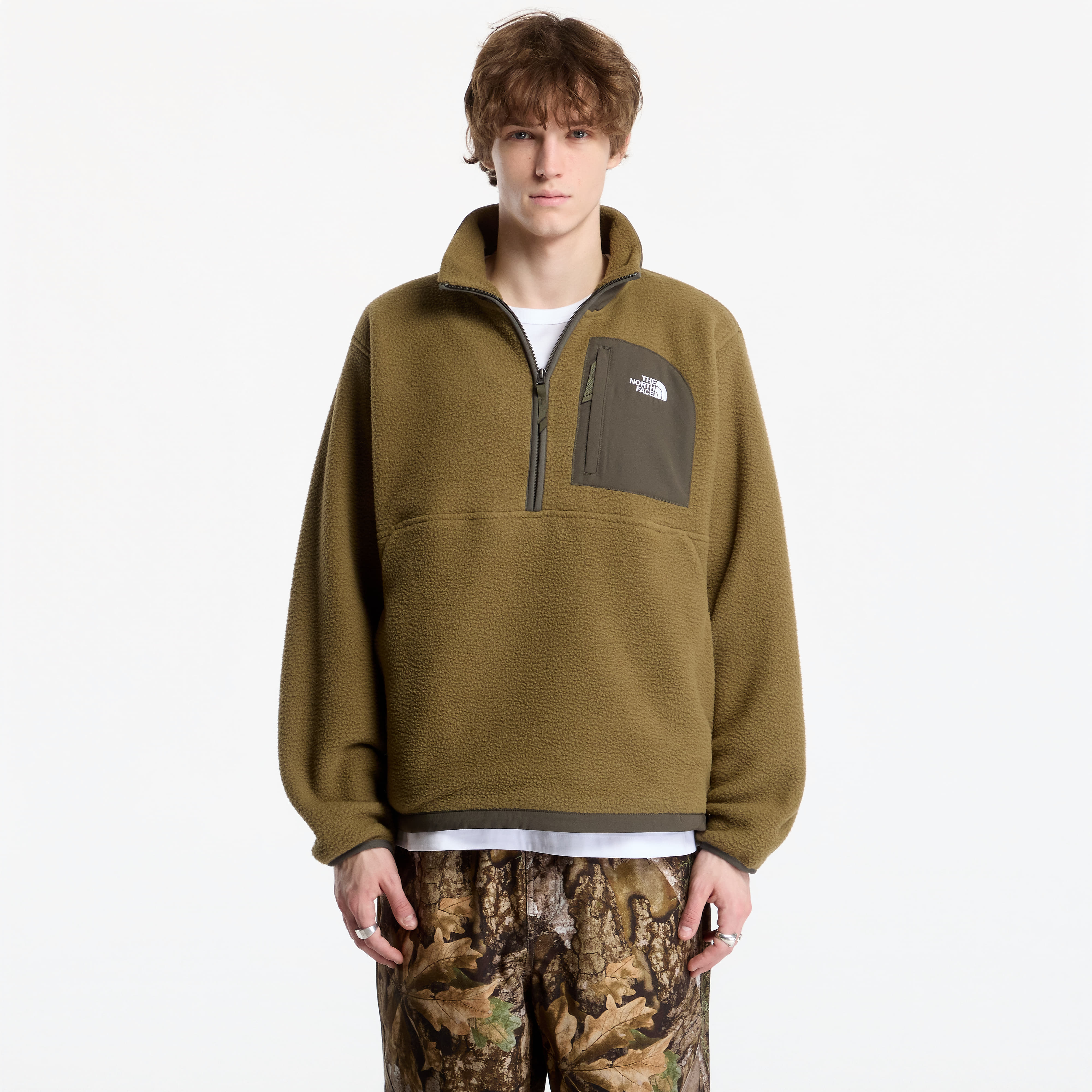 Суитшърт The North Face Yumiori Off Peak 1/2 Caraway Seed L