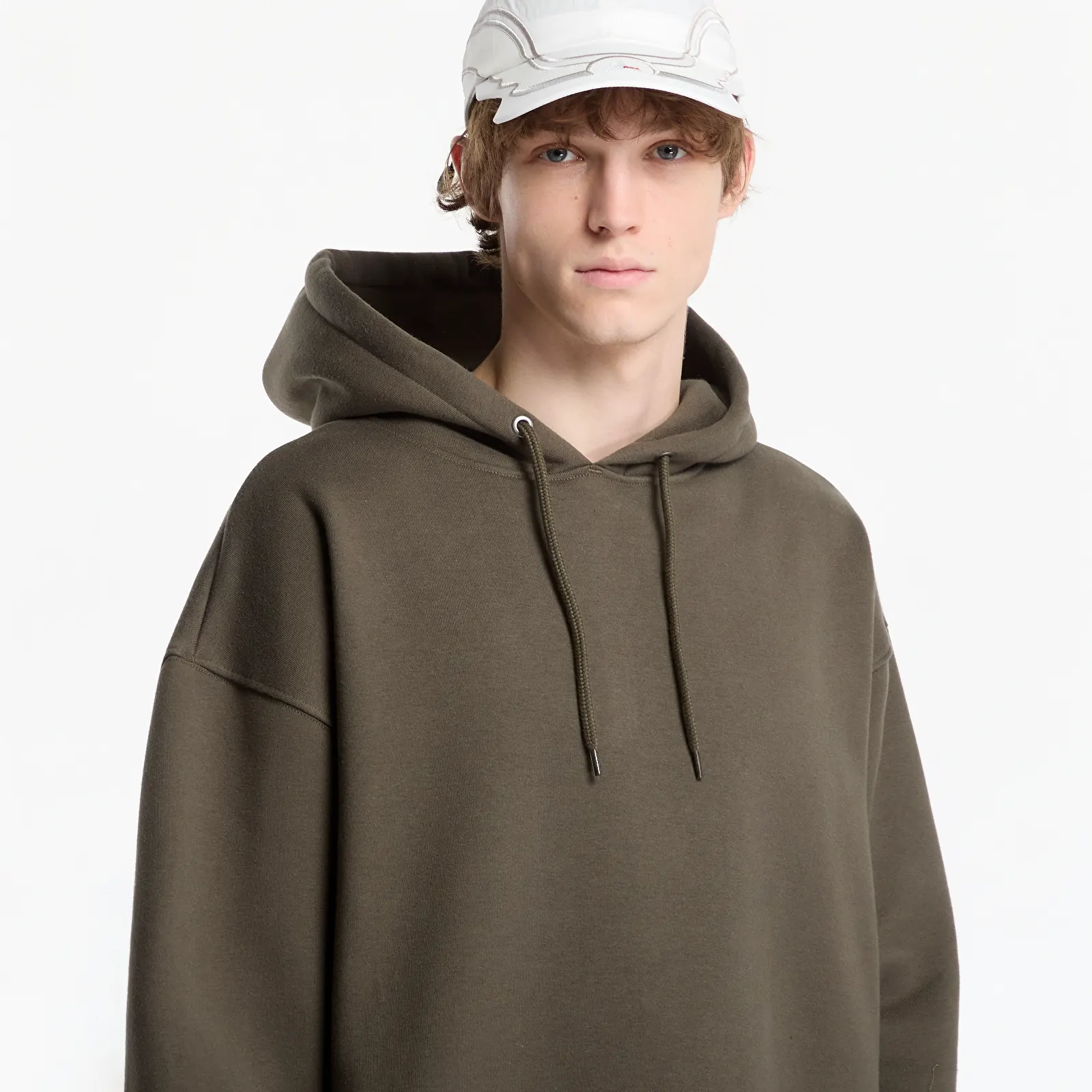 Sweatshirts för män The North Face TNF RB Hoodie New Taupe Green