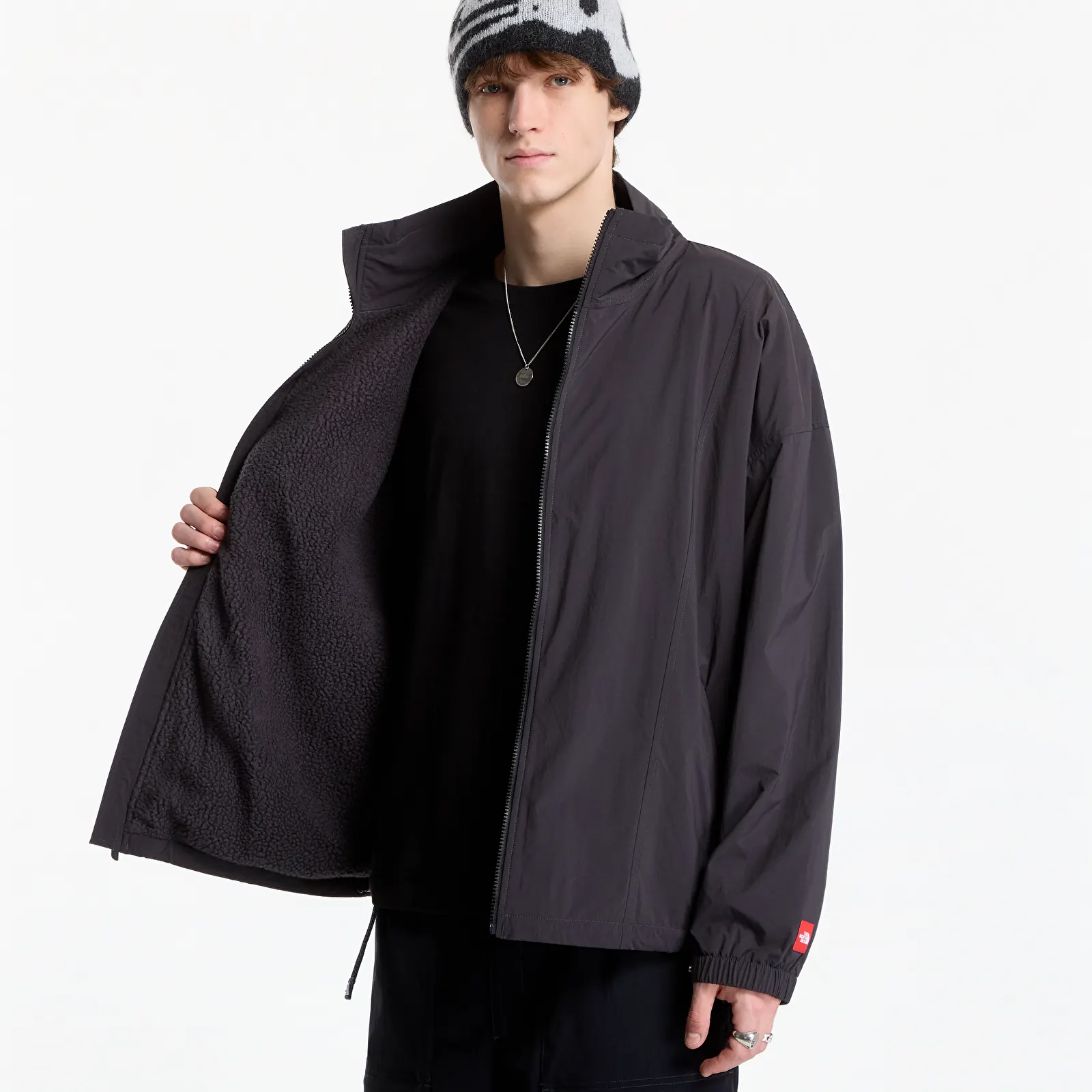 Parkas homme The North Face TNF RB Nylon Jacket Obsidian
