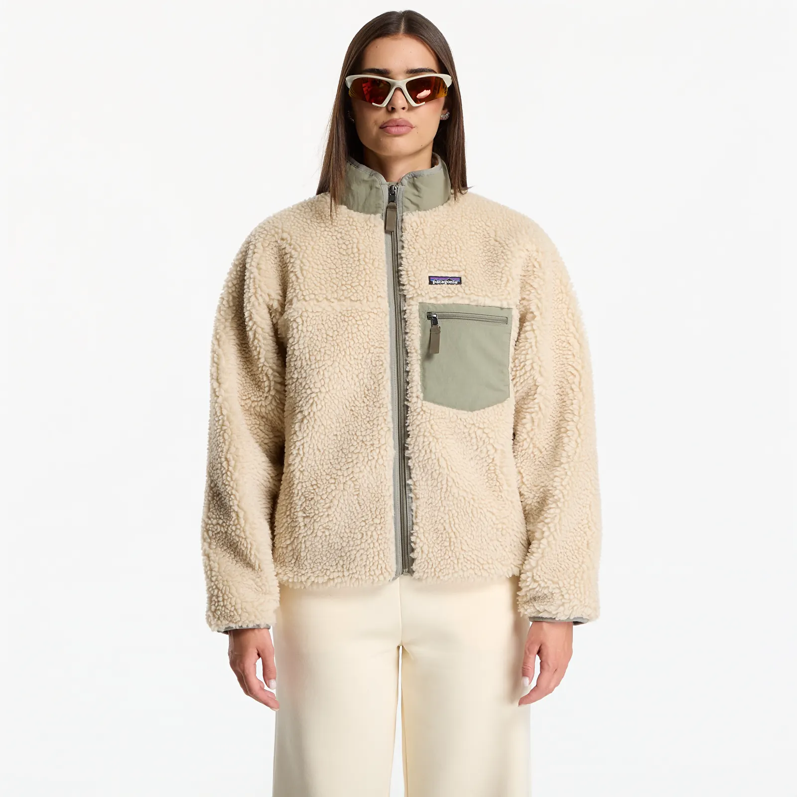 Куртки Patagonia W's Classic Retro-X Jacket Dark Natural/ River Rock Green