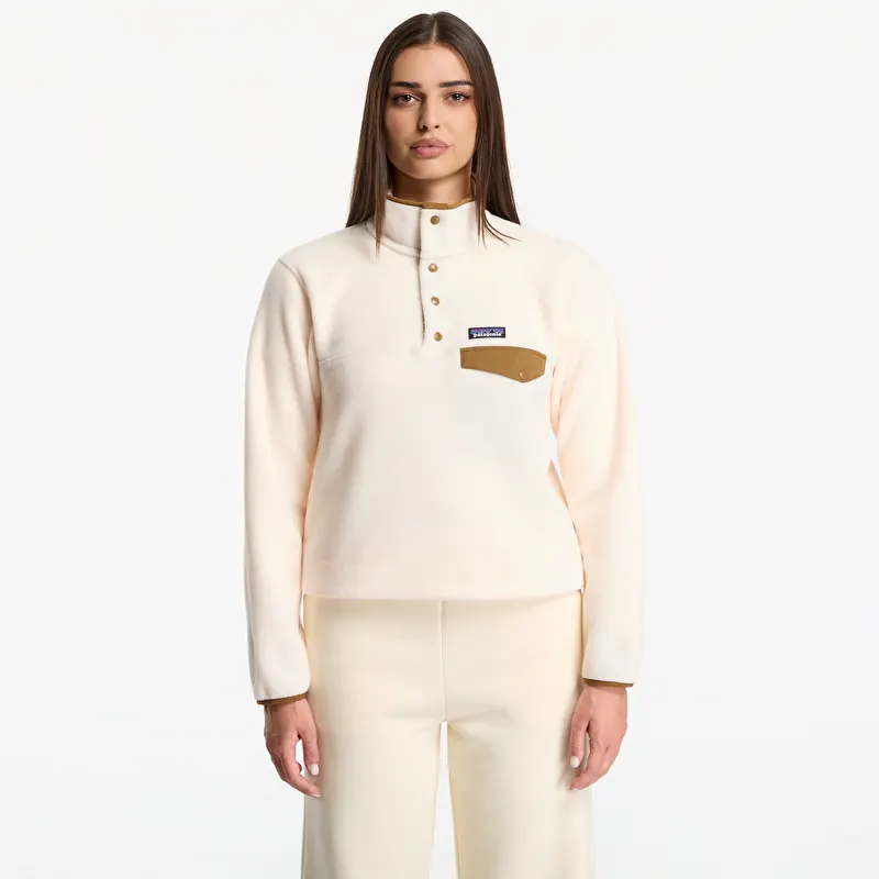 Sweatshirt Patagonia W's LW Synch Snap-T P/O Natural