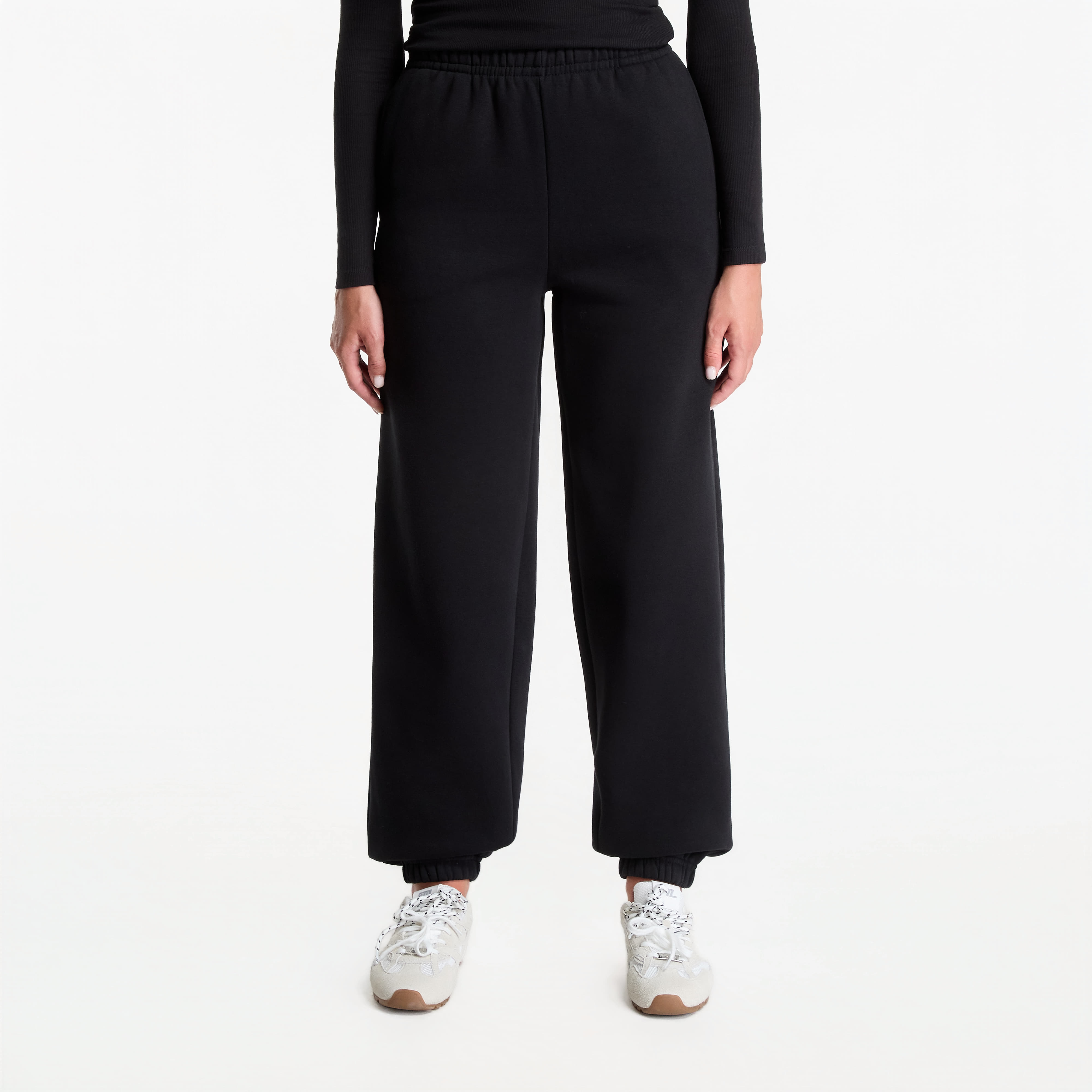 Потници Urban Classics Ladies Fluffy Sweatpants Black XS