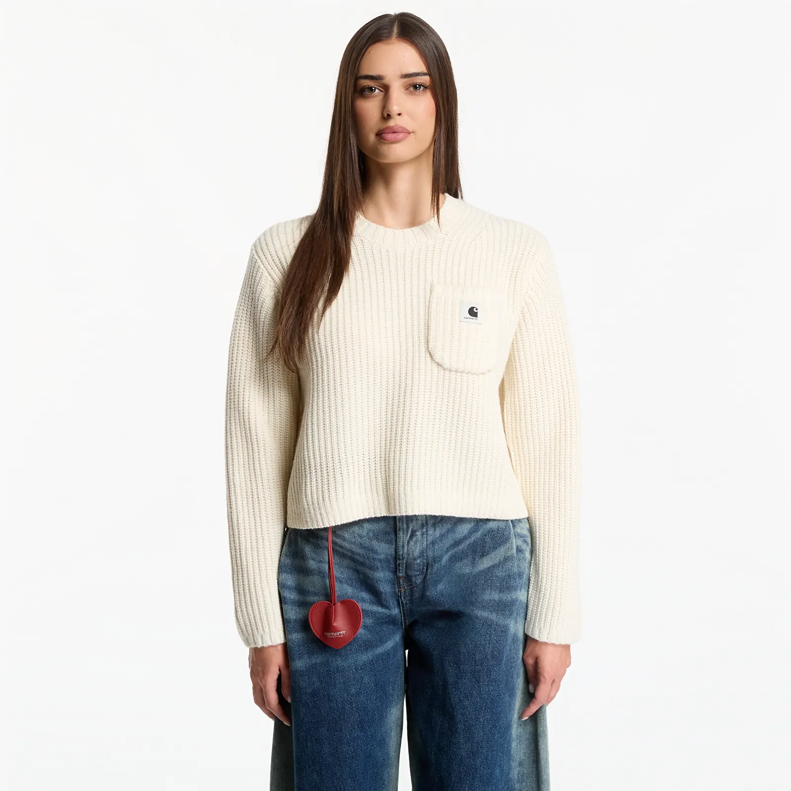Trøjer til kvinder Carhartt WIP W' Mira Sweater Natural