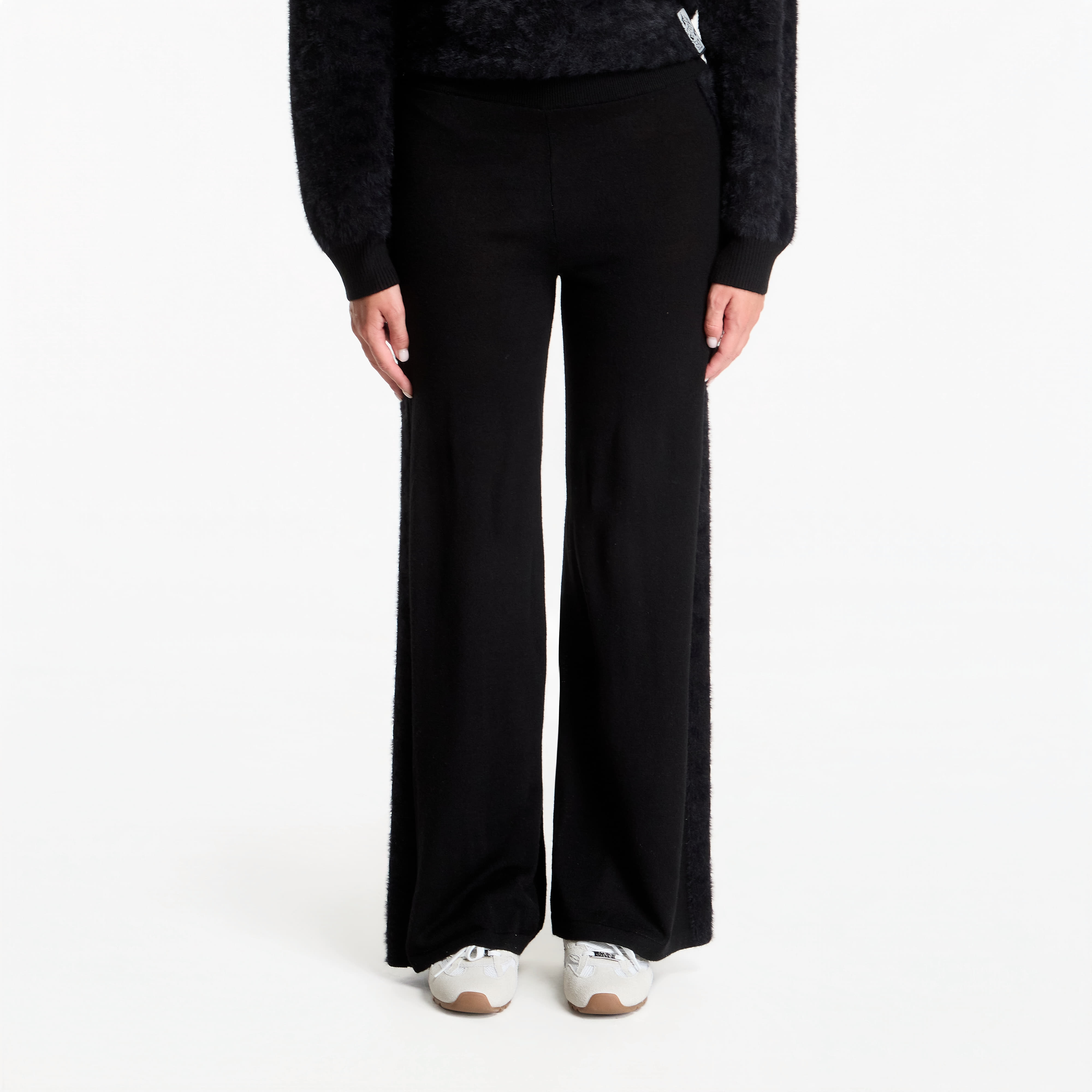 Потници EA7 Emporio Armani Train Apres Ski W Jacquard Kni Fancy Black M