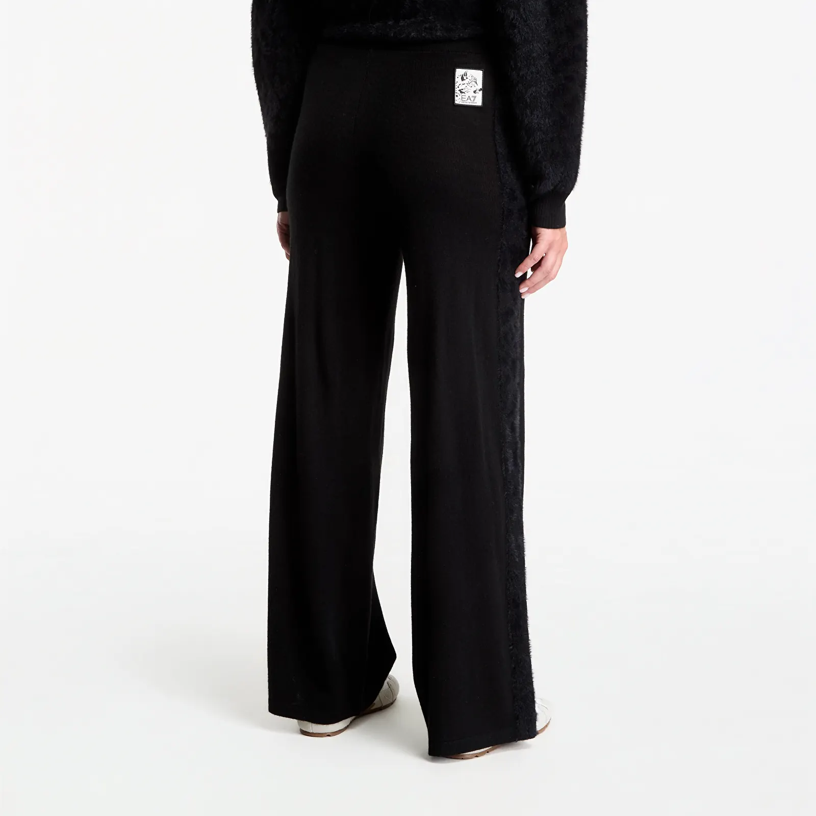 Анцузи EA7 Emporio Armani Train Apres Ski W Jacquard Kni Fancy Black