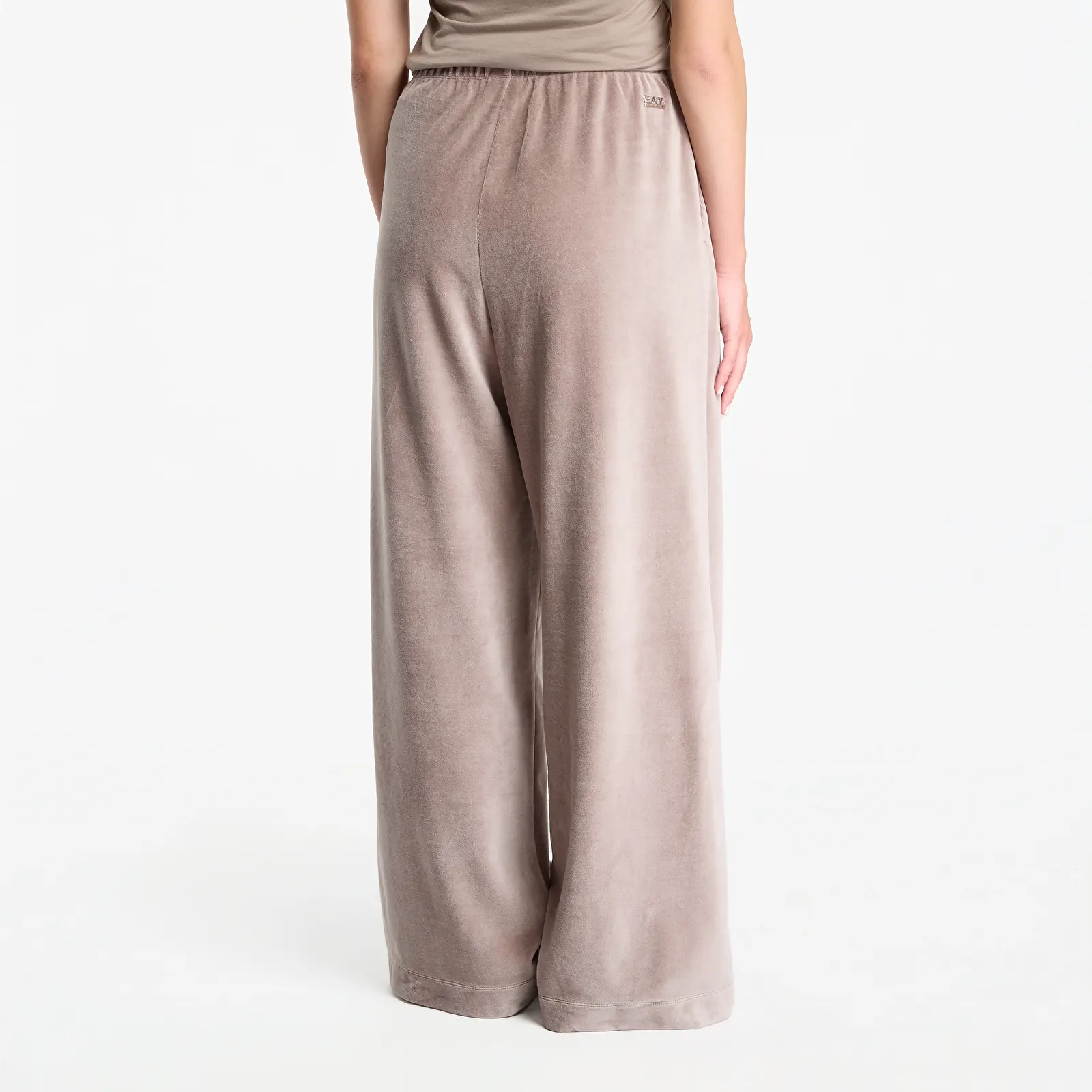 Trenerke EA7 Emporio Armani Train Athletic Velour W Pants Cinder