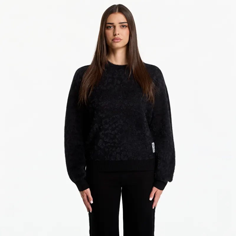 Chandail EA7 Emporio Armani Train Apres Ski W Jacquard Kni Fancy Black