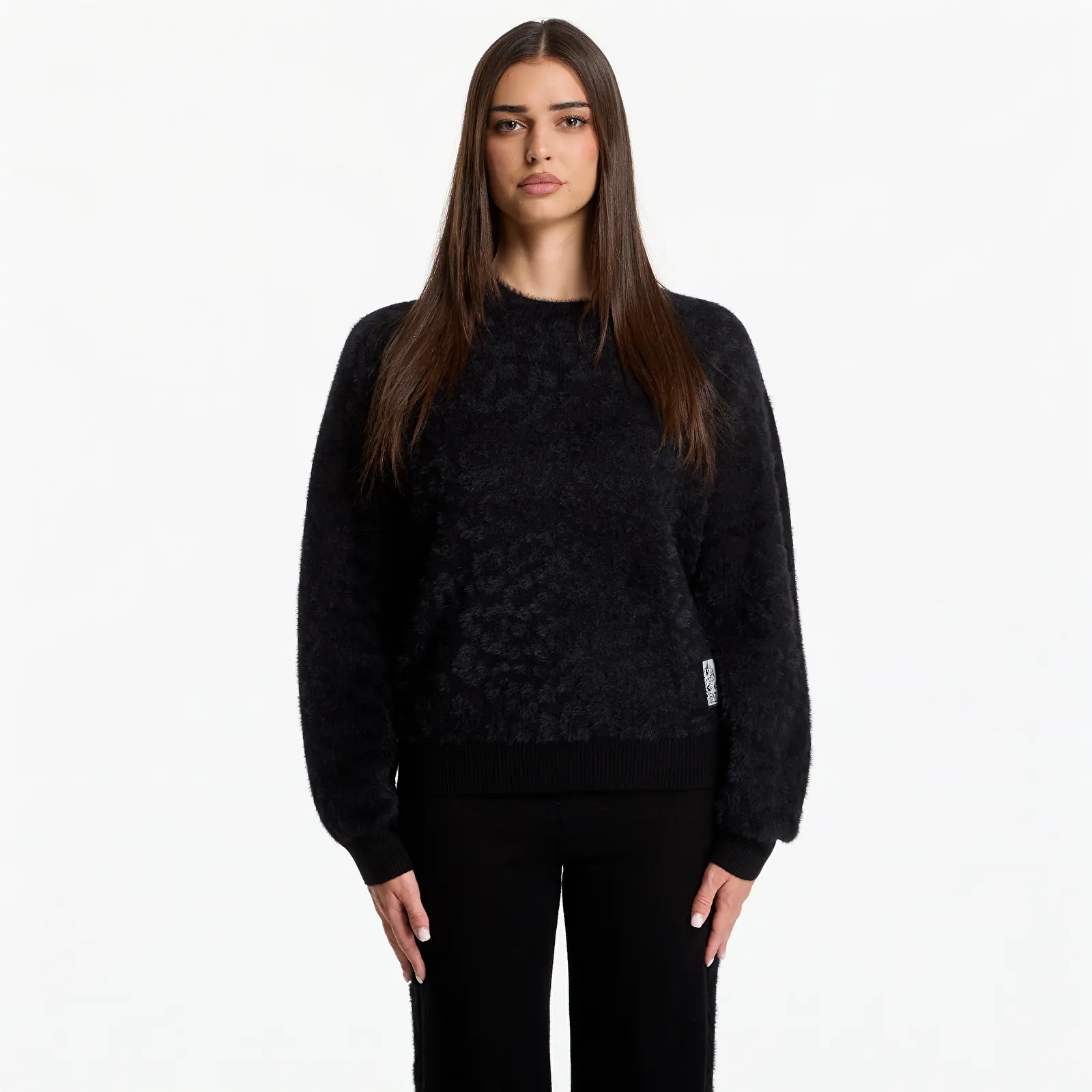 Πουλόβερ EA7 Emporio Armani Train Apres Ski W Jacquard Kni Fancy Black