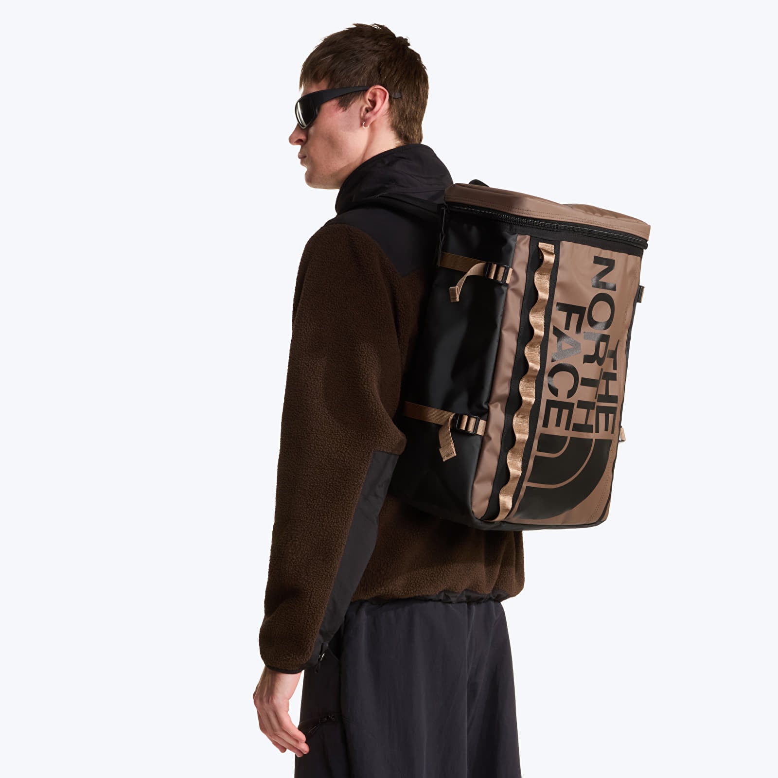 Mochilas para homem The North Face BC Fusebox Smokey Brown/TNF Black/Garnet