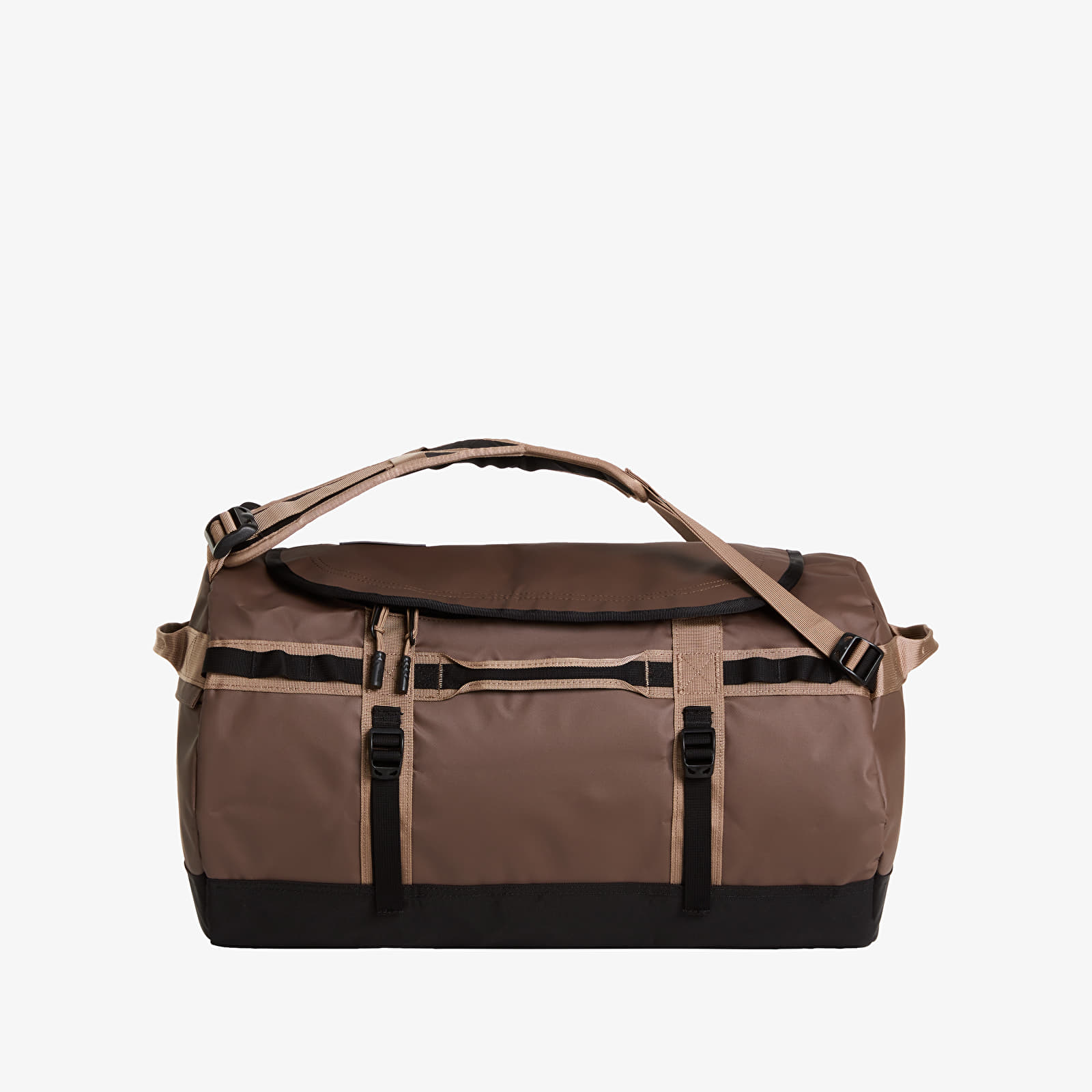 Duffle bag The North Face Base Camp Duffel - S Smokey Brown/TNF Black/Garnet