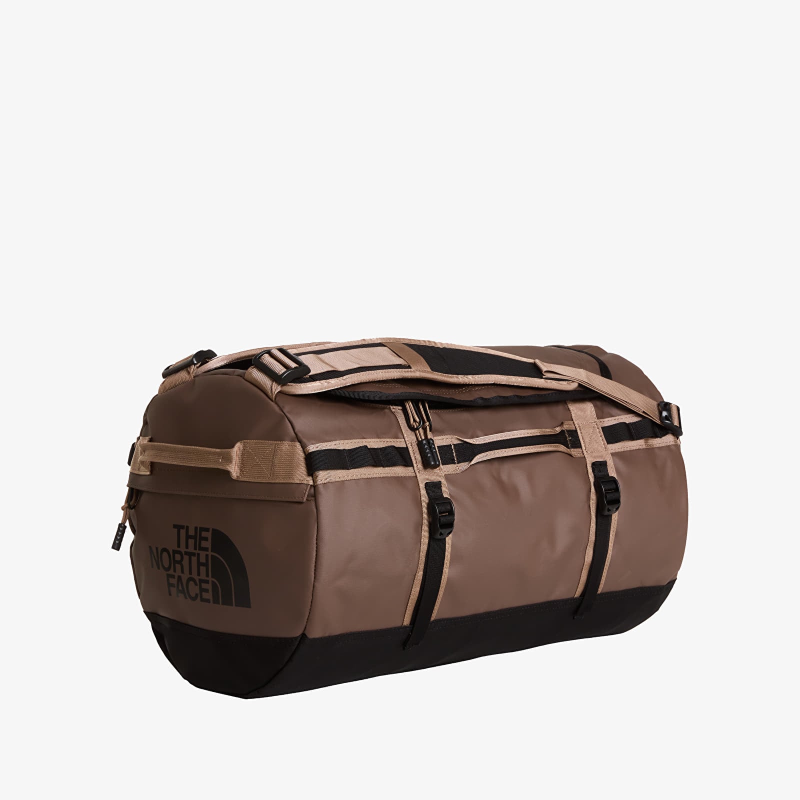 Duffle bag The North Face Base Camp Duffel - S Smokey Brown/TNF Black/Garnet