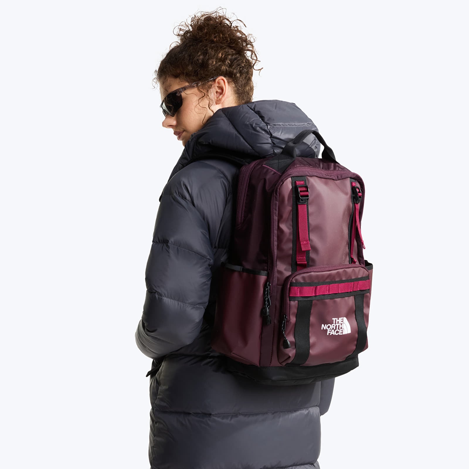 Pánske batohy The North Face Base Camp Daypack Deep Burgundy/TNF Black
