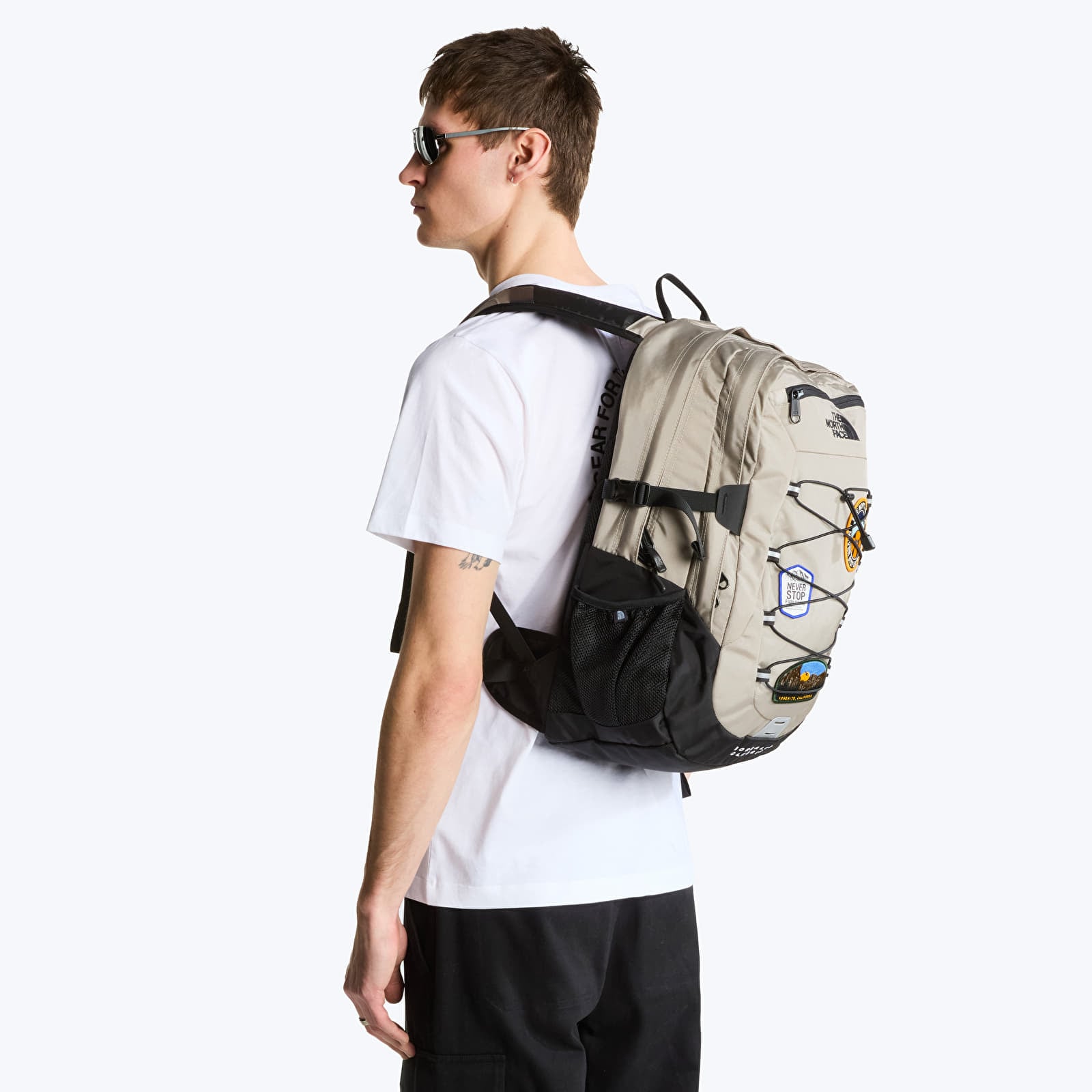 Men's backpacks The North Face Borealis Classic Patch Backpack Stone Slab