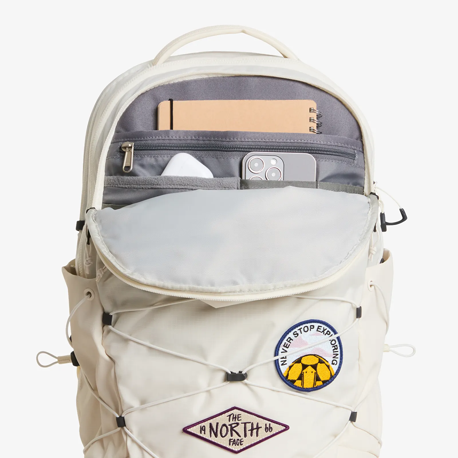 Женские рюкзаки The North Face Borealis Patch Backpack White Dune