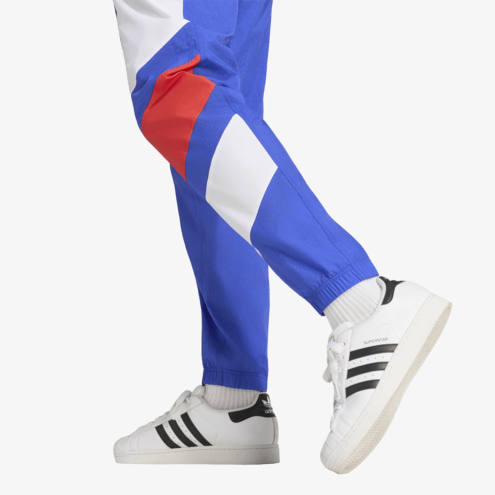 Men's trousers adidas FC Bayern Muenchen EQT Track Pants Semi Lucid Blue/ White/ Red