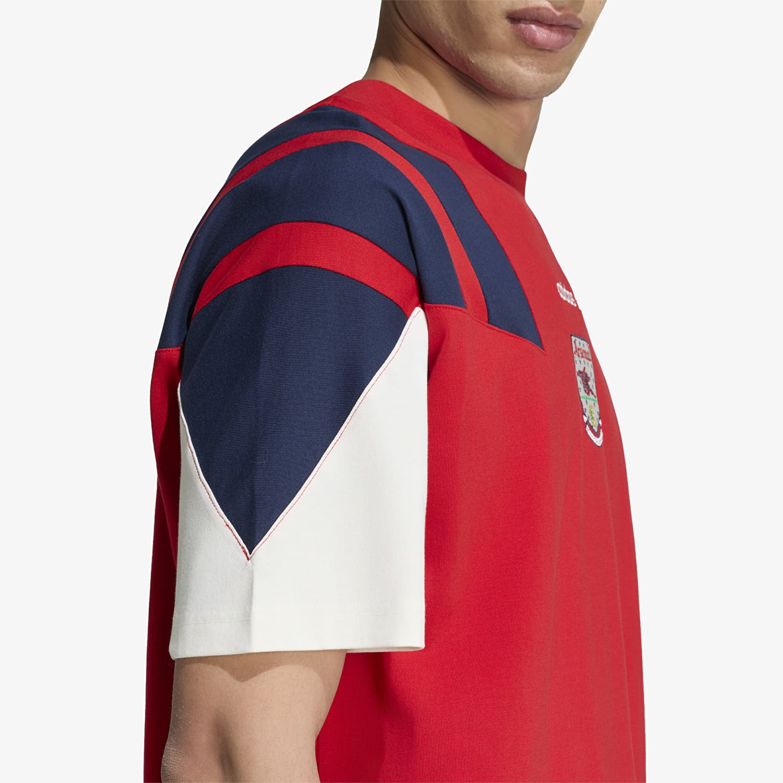 Vyriški marškinėliai adidas Arsenal FC EQT T-Shirt Better Scarlet/ Off White