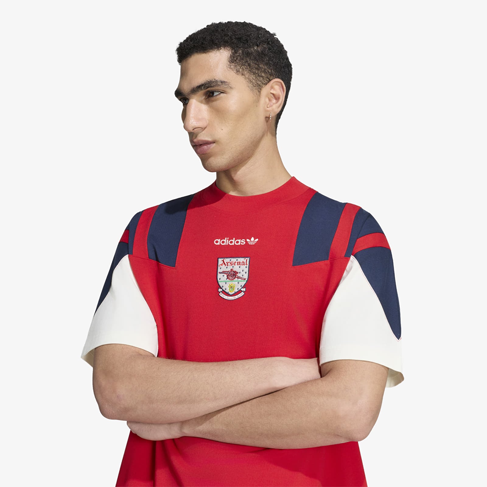 Vyriški marškinėliai adidas Arsenal FC EQT T-Shirt Better Scarlet/ Off White
