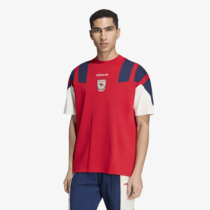 Тениска adidas Arsenal FC EQT T-Shirt Better Scarlet/ Off White