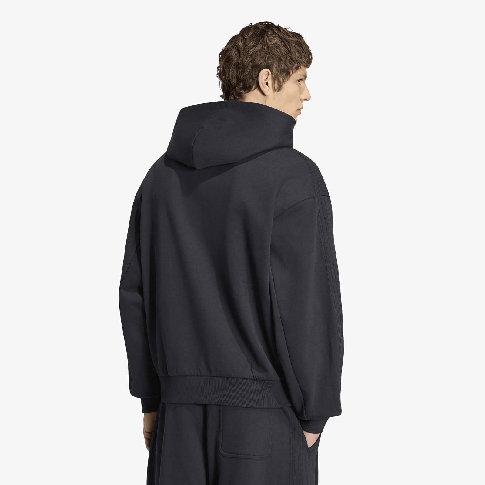 Férfi kapucnis pulcsik adidas Premium Essentials Hoodie Black