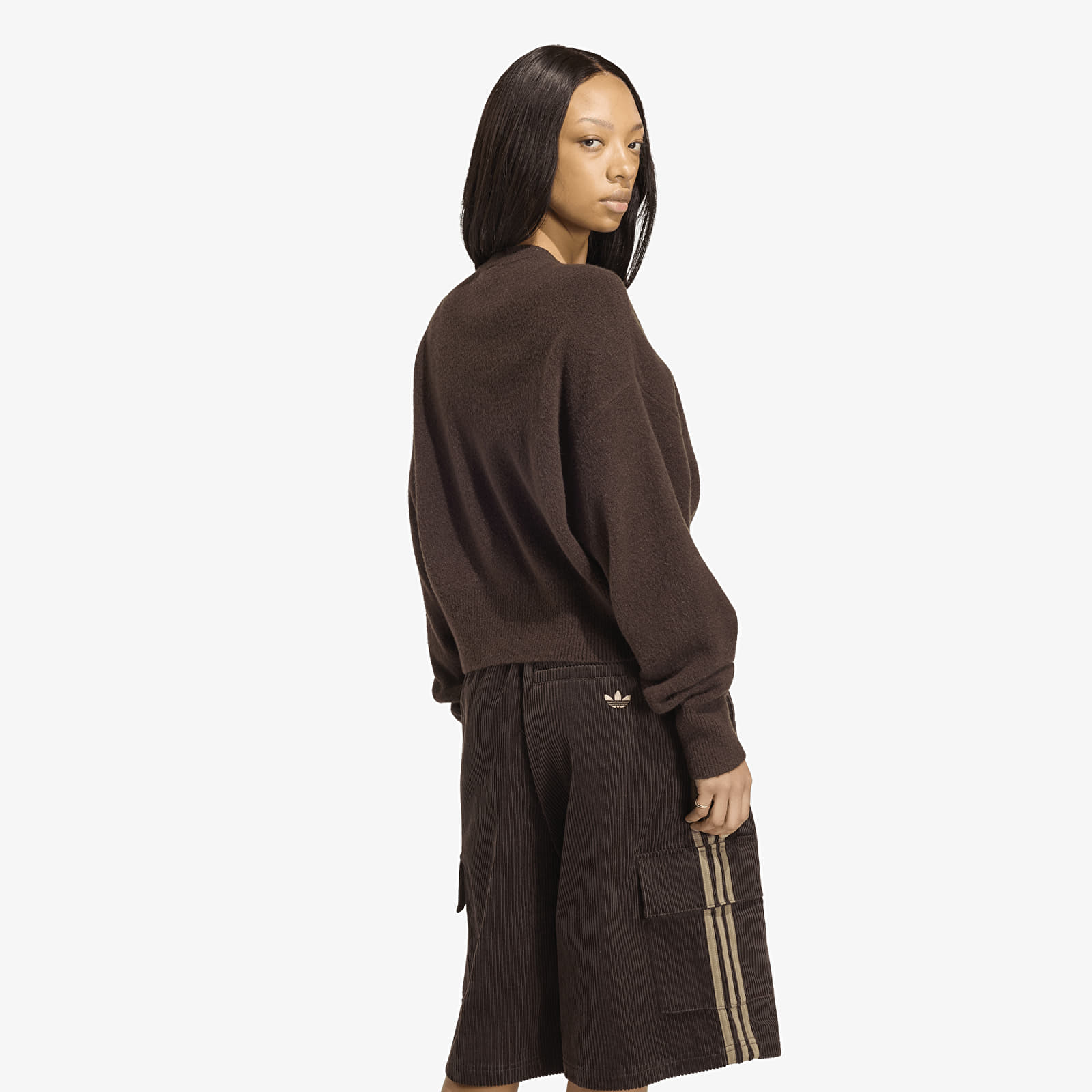 Sweaters adidas Essentials Knit Cardigan Aurora Coffee