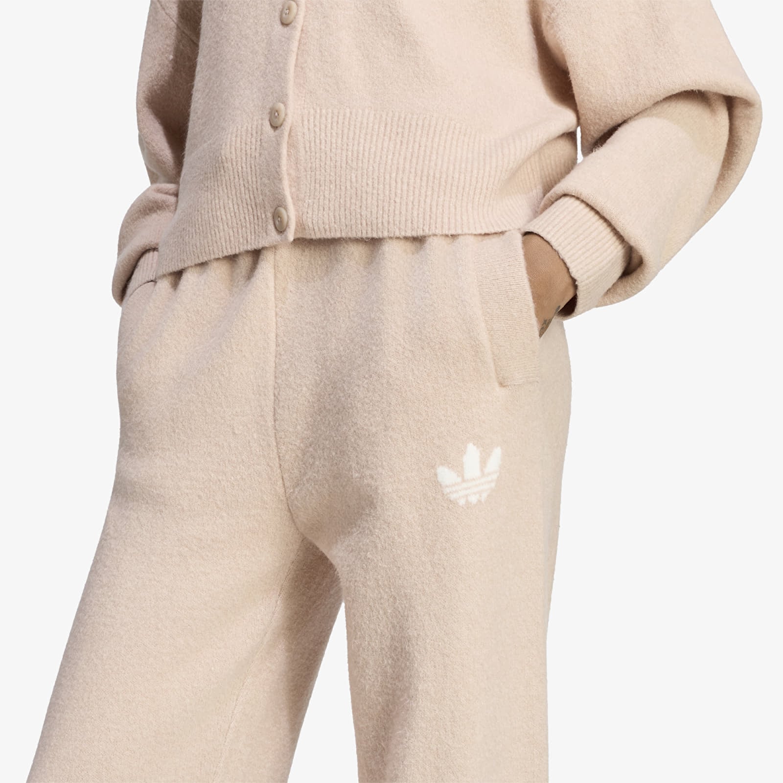 Брюки adidas Essentials Knit Pants Wonder Taupe