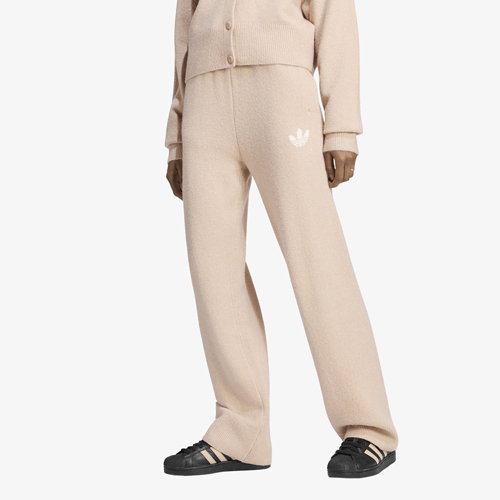 Брюки adidas Essentials Knit Pants Wonder Taupe