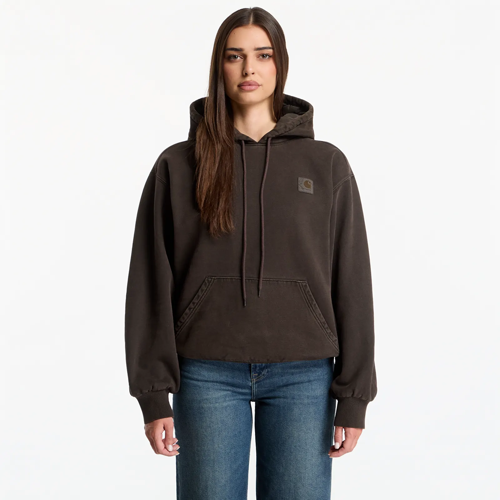 Herren-Sweatshirts Carhartt WIP Hooded Vista Sweat UNISEX Tobacco Garment Dyed