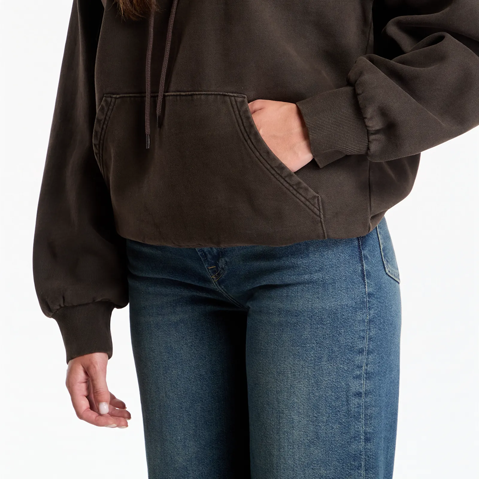 Herren-Sweatshirts Carhartt WIP Hooded Vista Sweat UNISEX Tobacco Garment Dyed