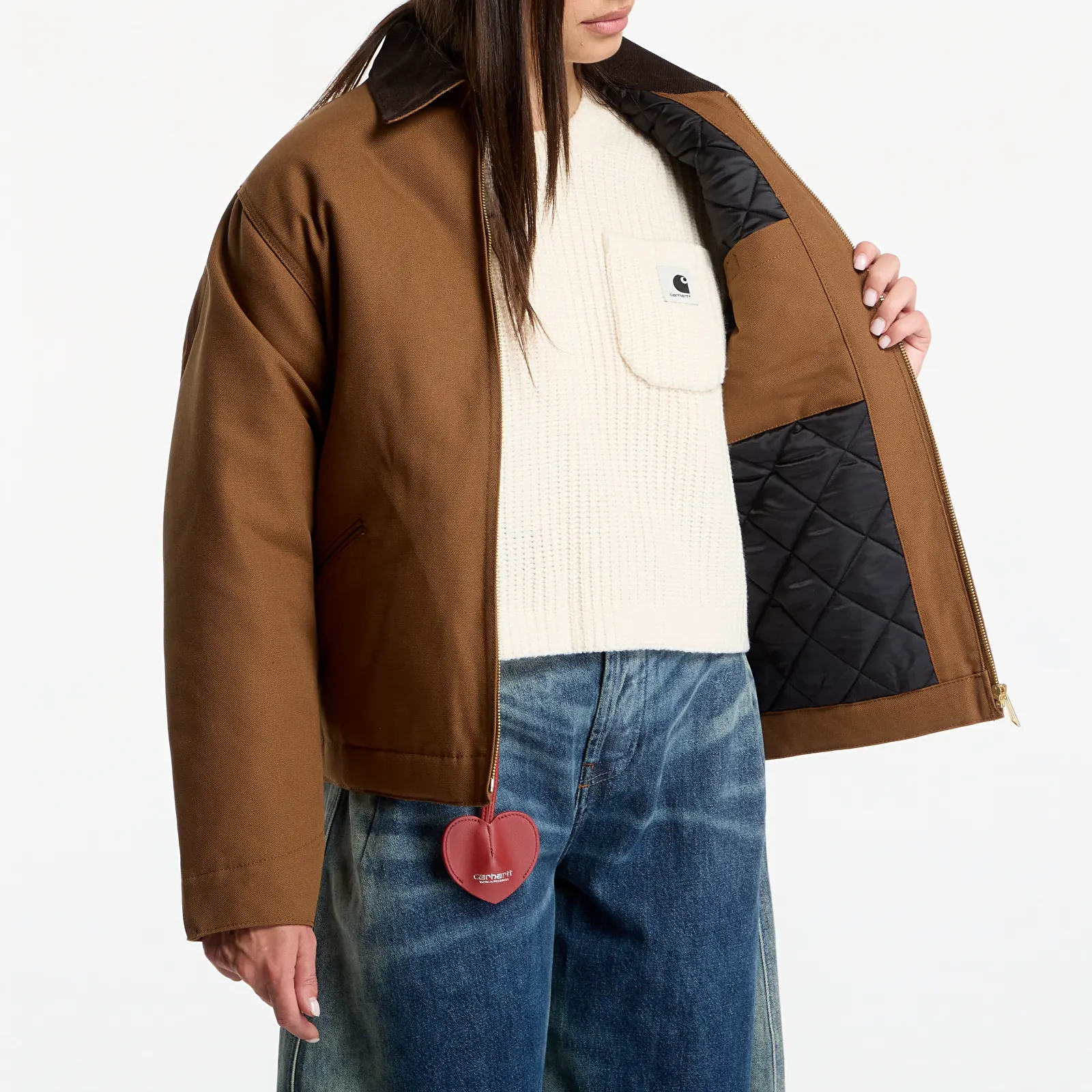 Vestes pour hommes Carhartt WIP OG Detroit Jacket Wip H Brown/ Tobacco UNISEX