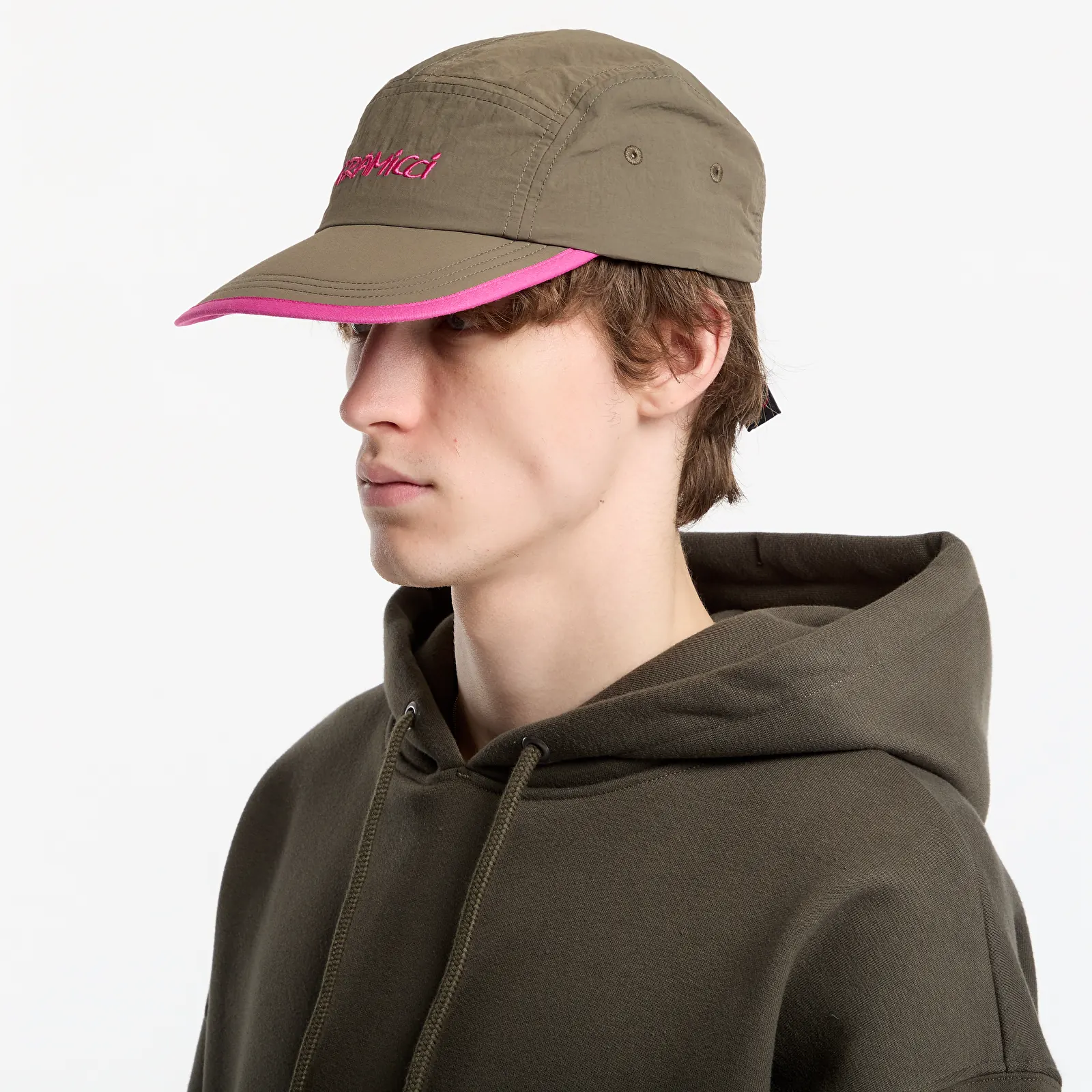 Caps for menn Gramicci Nylon Gramicci Cap Burnt Olive
