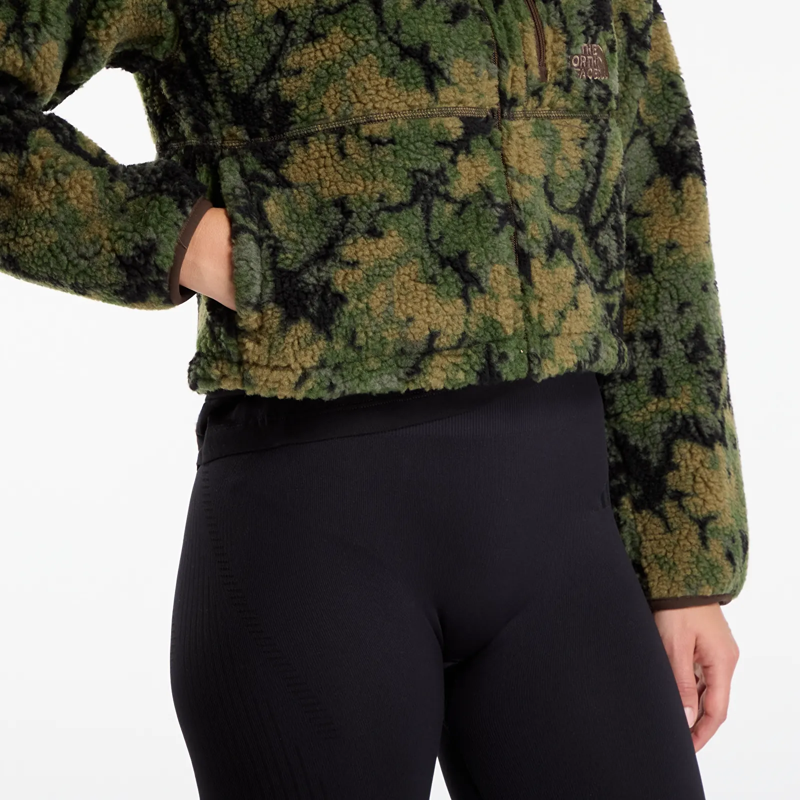 Women's jackets The North Face Extreme Pile 2 FZ Jacket Woodland Green