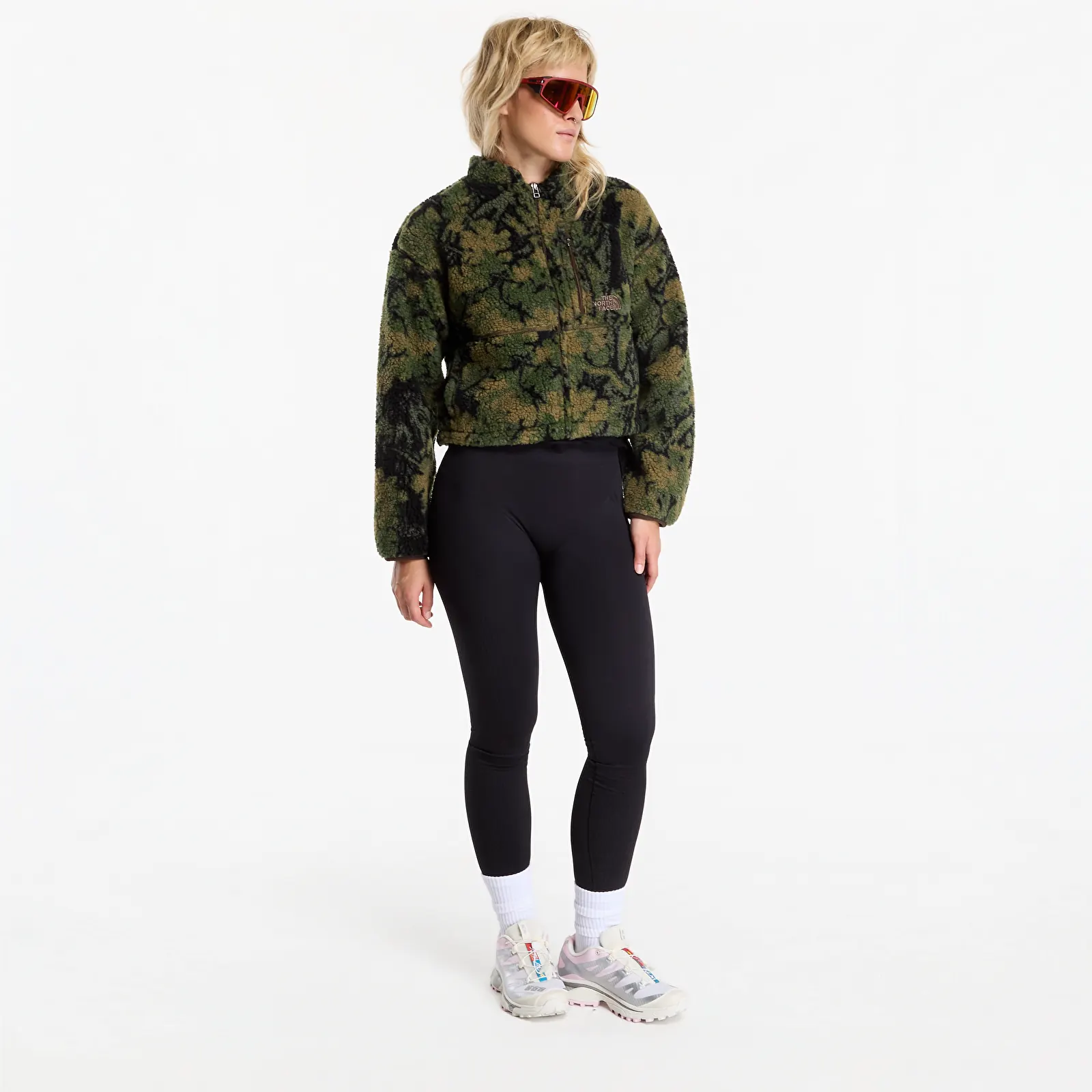 Women's jackets The North Face Extreme Pile 2 FZ Jacket Woodland Green