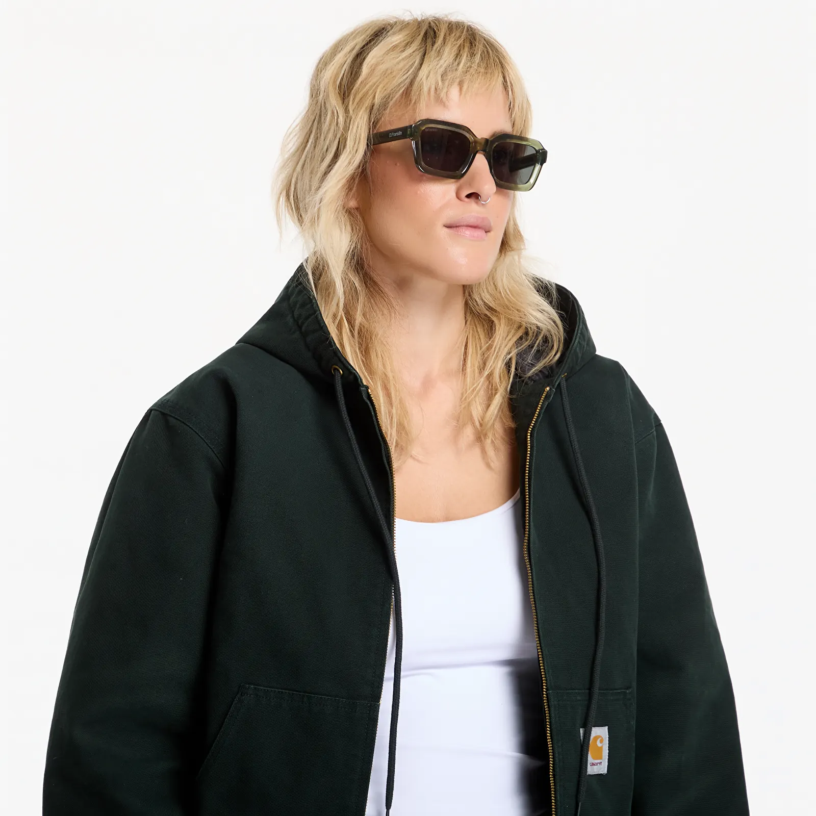 Ανδρικά σακάκια Carhartt WIP OG Active Jacket UNISEX Raven Stone Canvas
