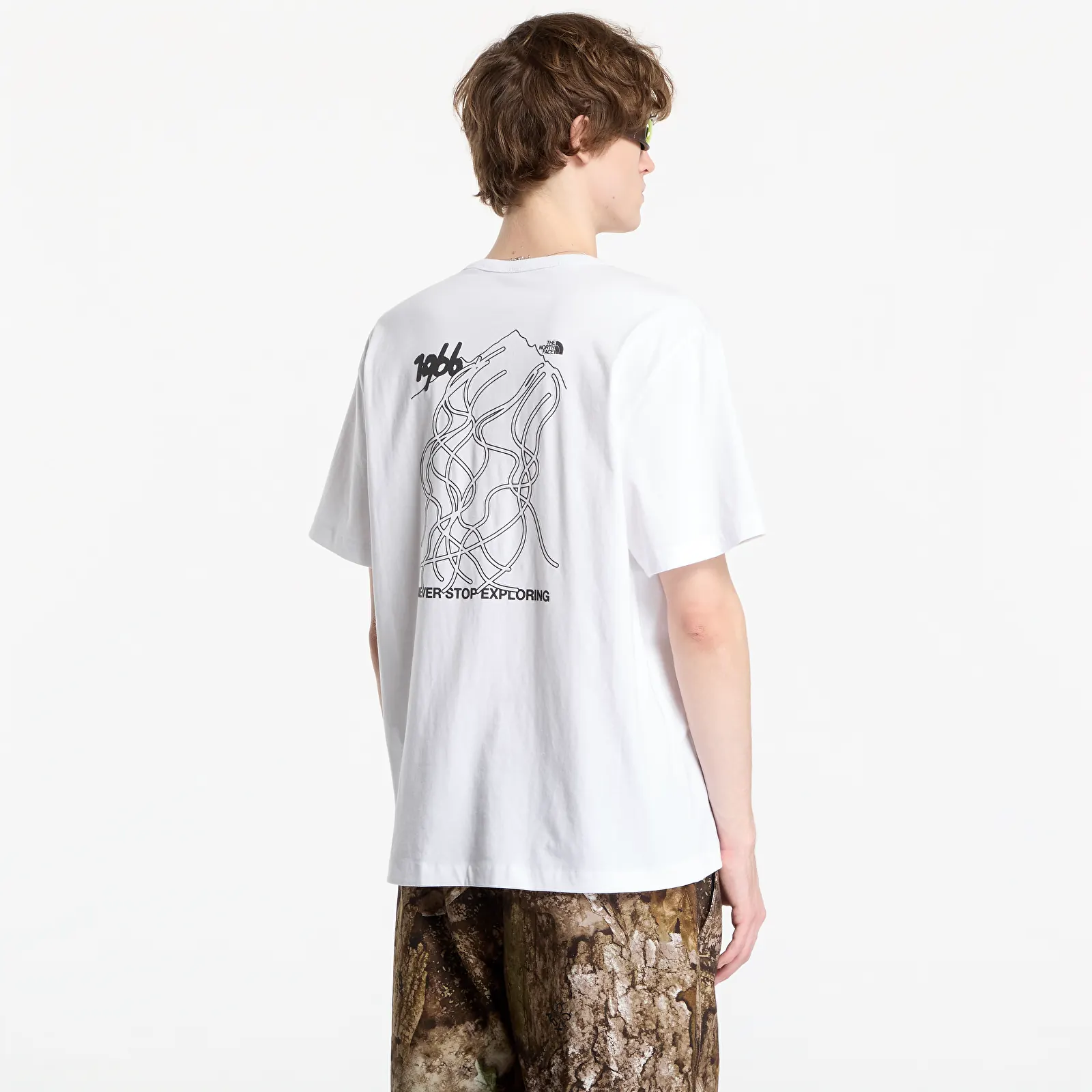 T-Shirts Männer The North Face NSE Slopes Relaxed SS Tee UNISEX TNF White