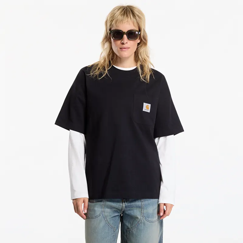 T-shirt Carhartt WIP S/S Work Pocket T-Shirt UNISEX Black