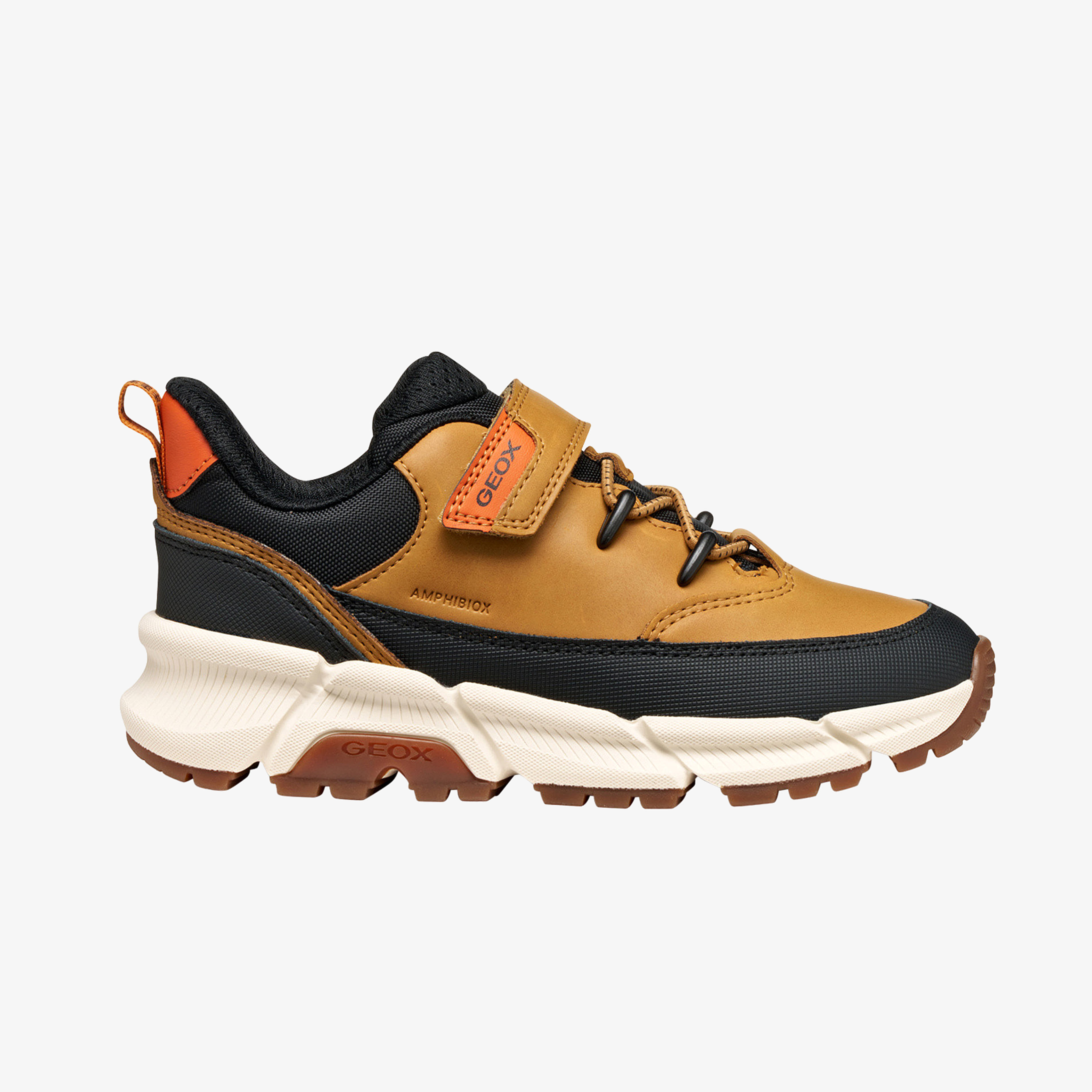 Geox Kids Flexyper Plus Light Brown 34