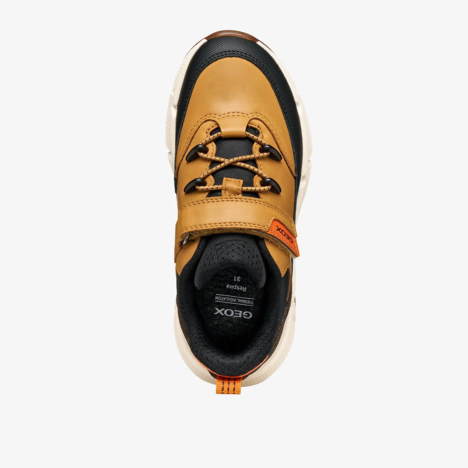 Vaikų sportbačiai ir batai Geox Kids Flexyper Plus Light Brown