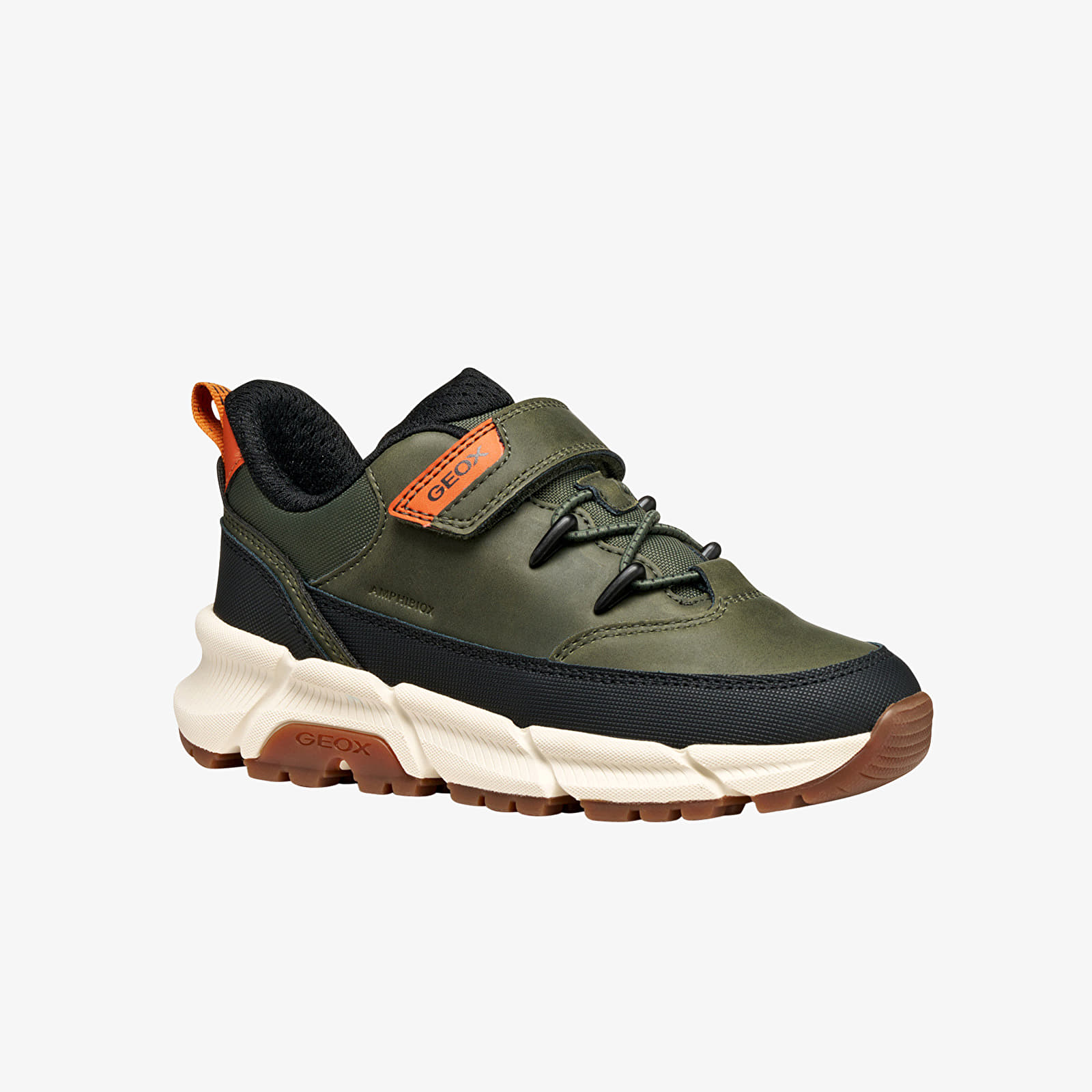 Chaussures et baskets enfants Geox Kids Flexyper Plus Khaki