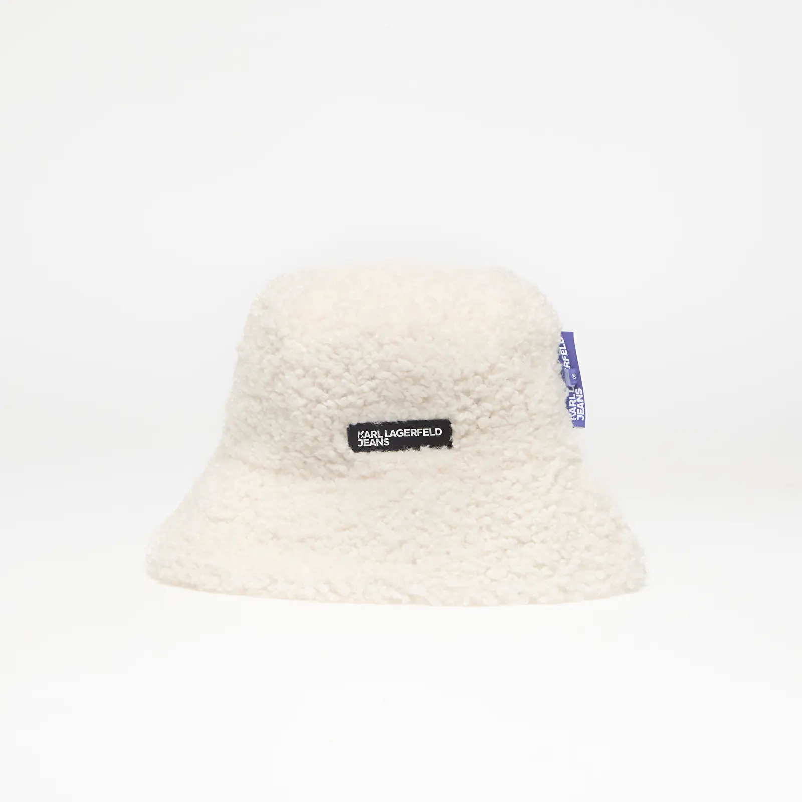 Herenhoeden Karl Lagerfeld Jeans Suede Fur Rev Bucket Hat Brown