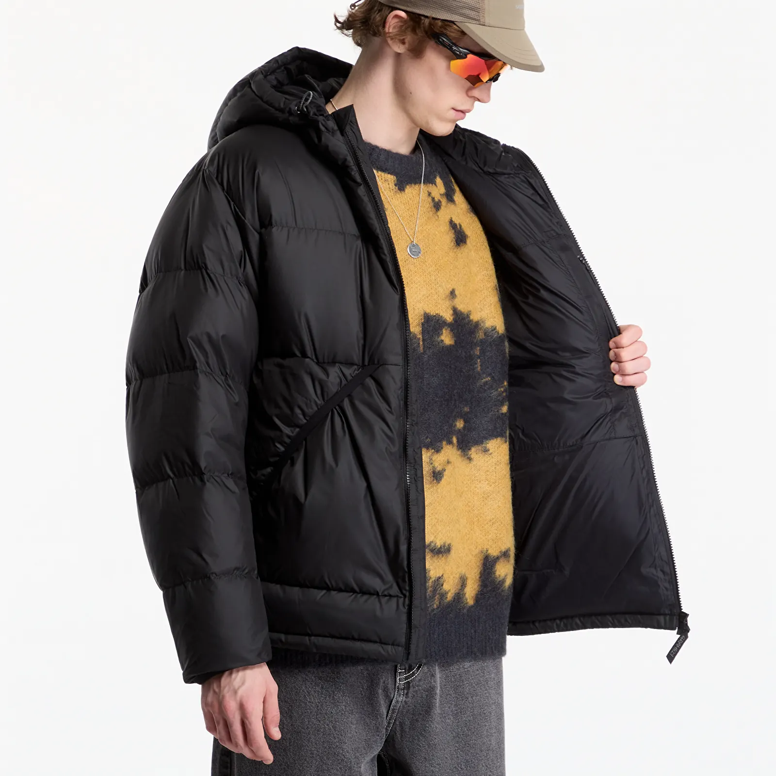 Herrenjacken Gramicci Coldfront Down Jacket Black