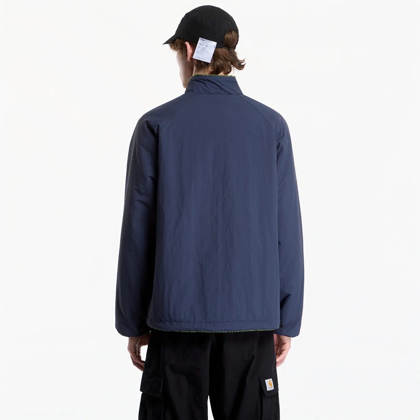 Чоловічі бомбери Gramicci Reversible Sherpa Jacket Olive/navy