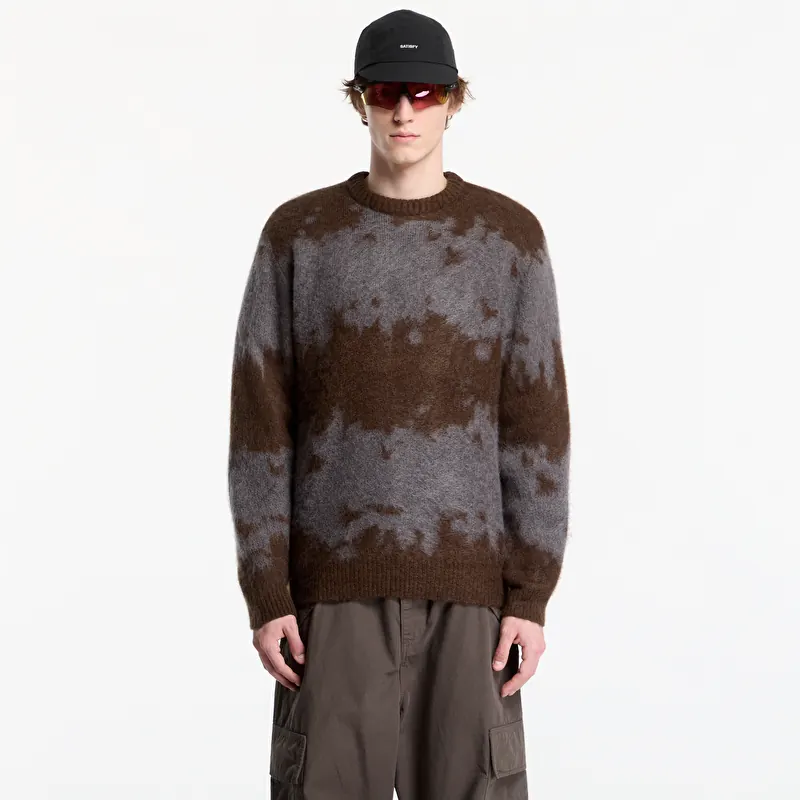 Светр Gramicci Mohair Splatter Sweater Slate Splatter