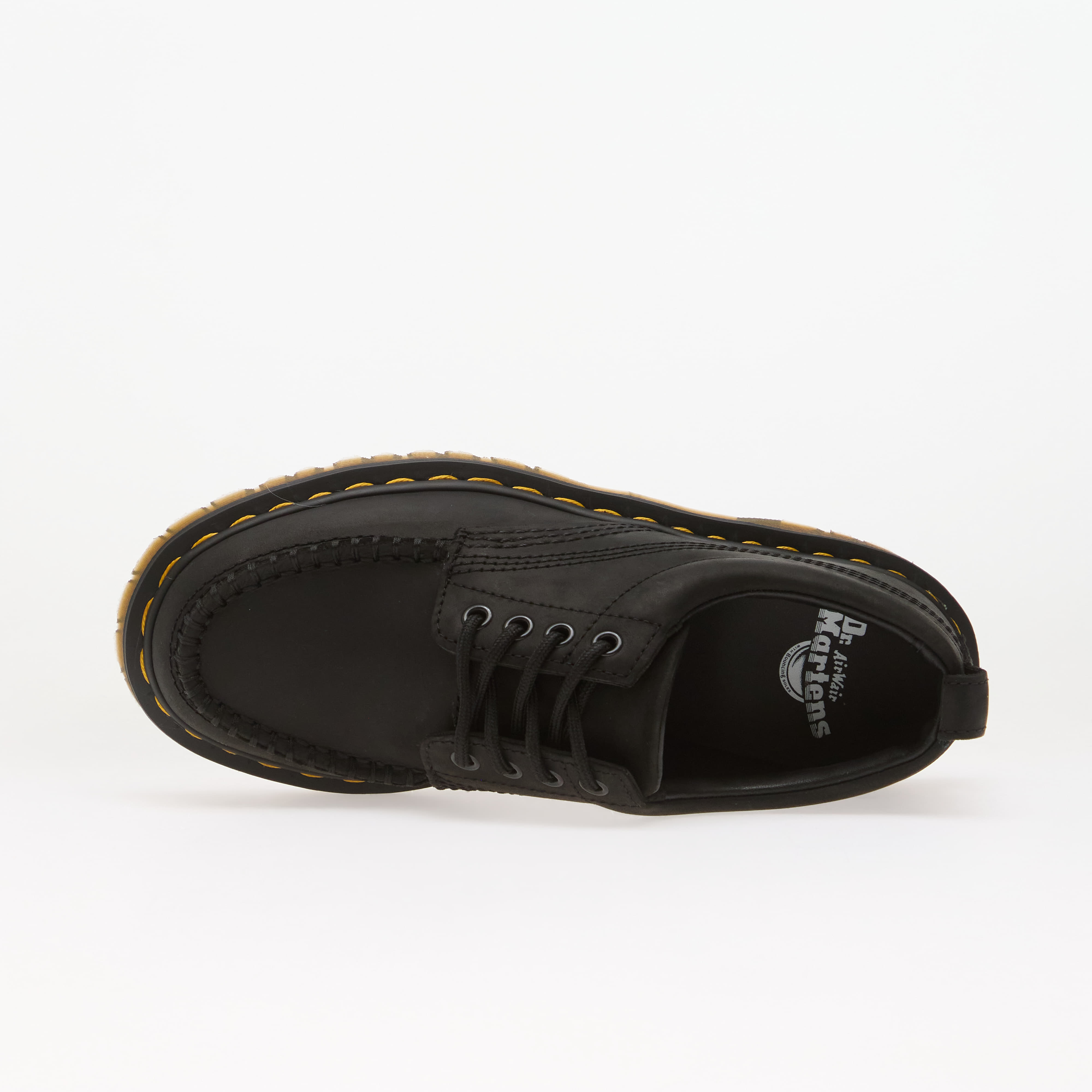 Dr. Martens Sneakers Dr. Martens Lowell 4 Eye Moc Toe Black Crazy Horse EUR 37 - 4